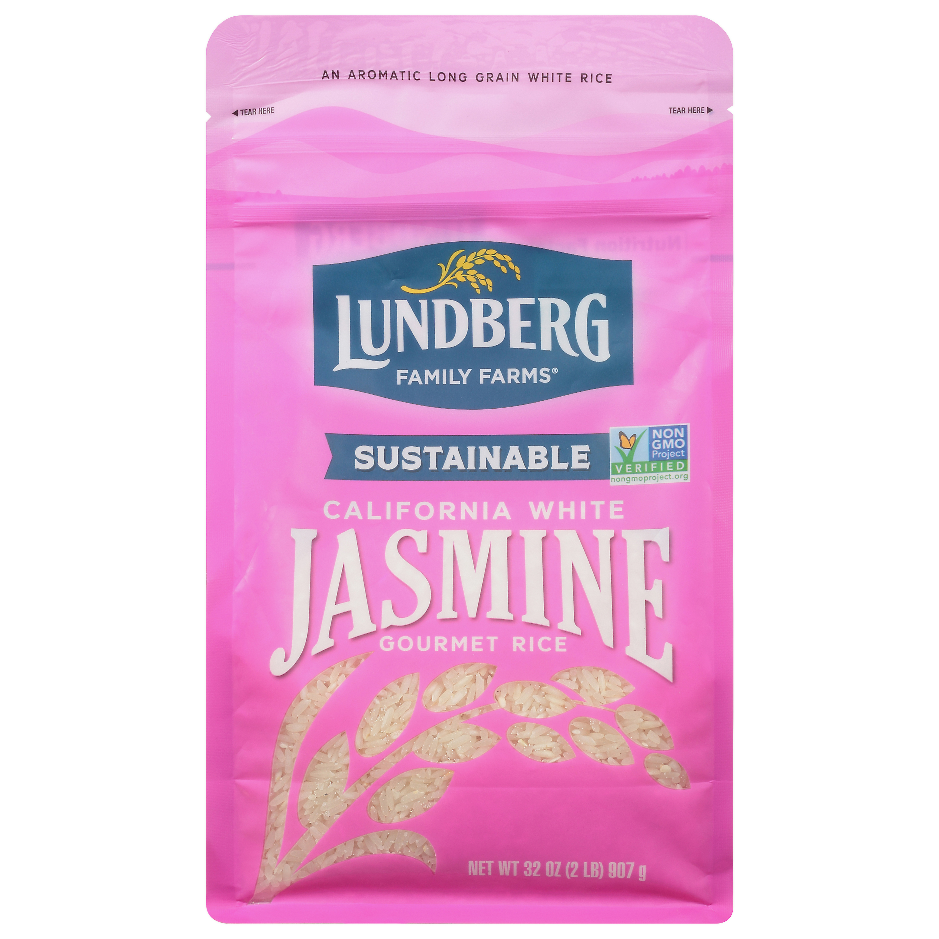 Lundberg Family Farms Jasmine California White Gourmet Rice