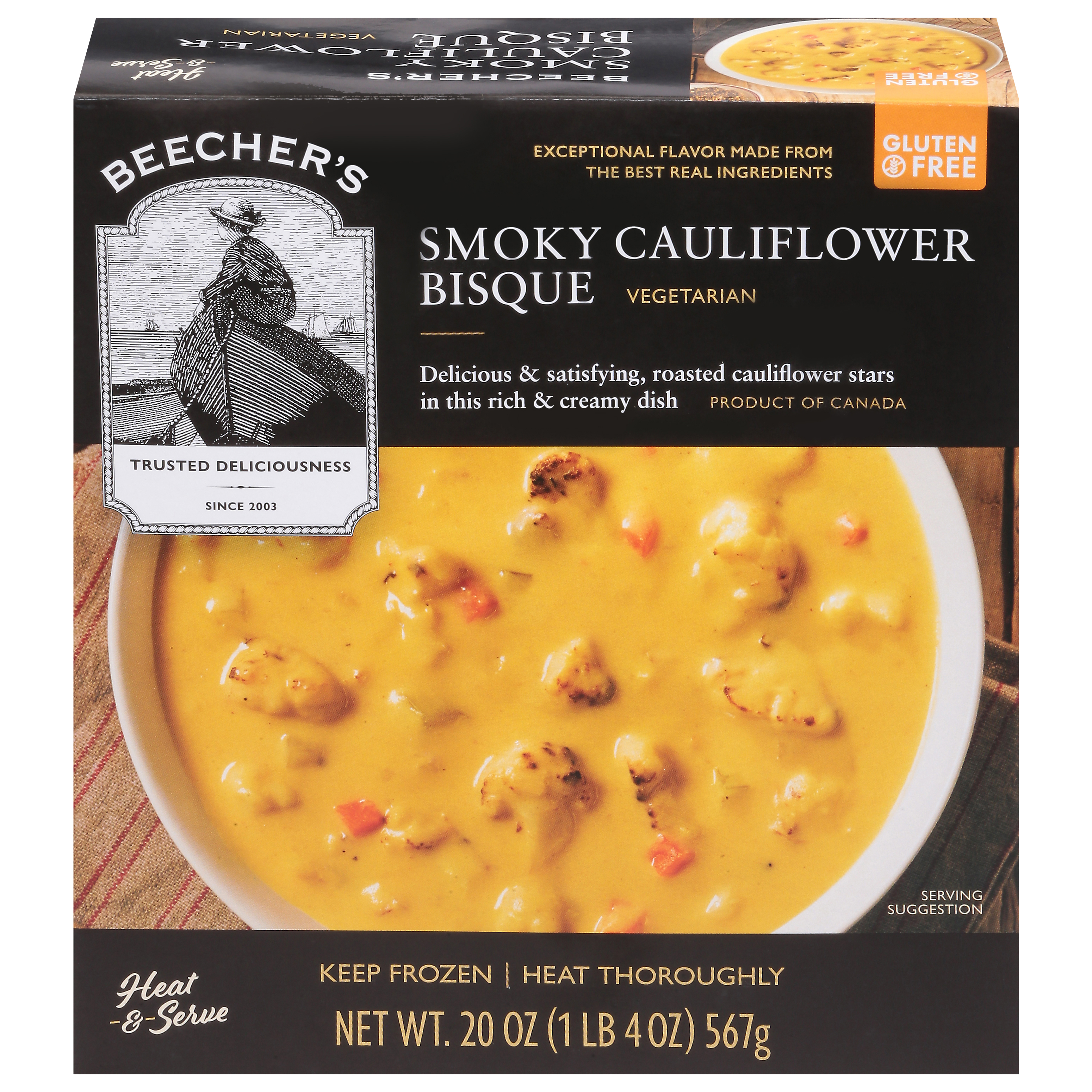 Beecher's Smoky Cauliflower Bisque