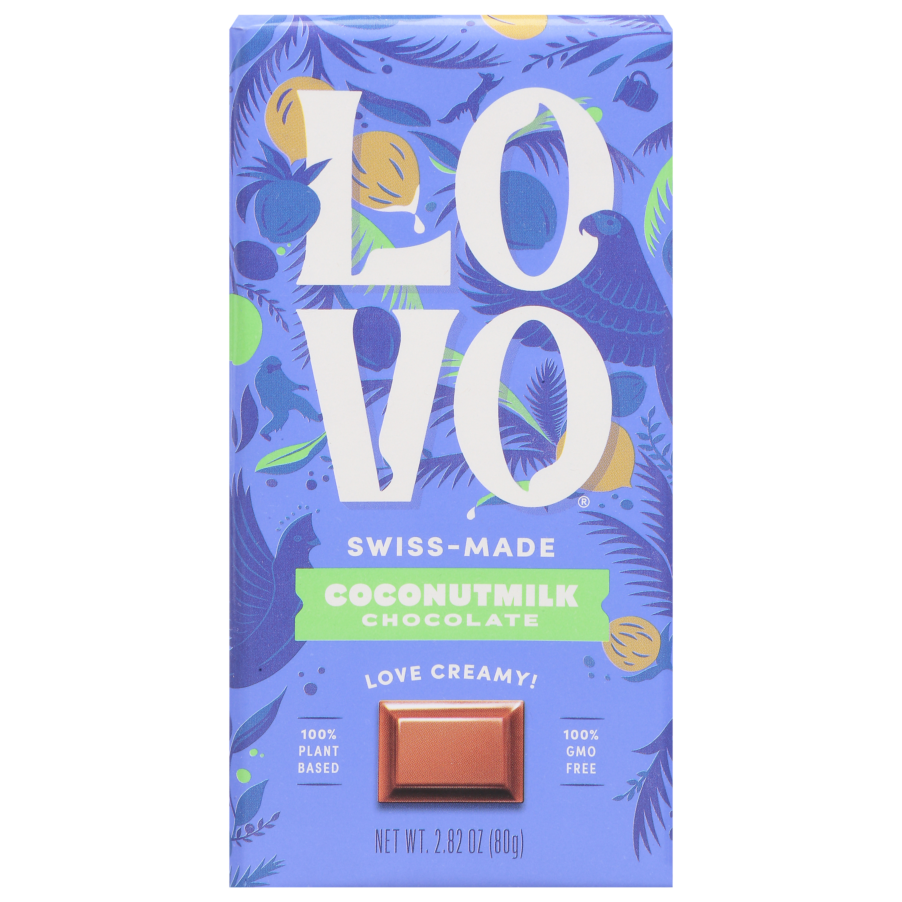 Lovo Swiss-Made Coconutmilk Chocolate