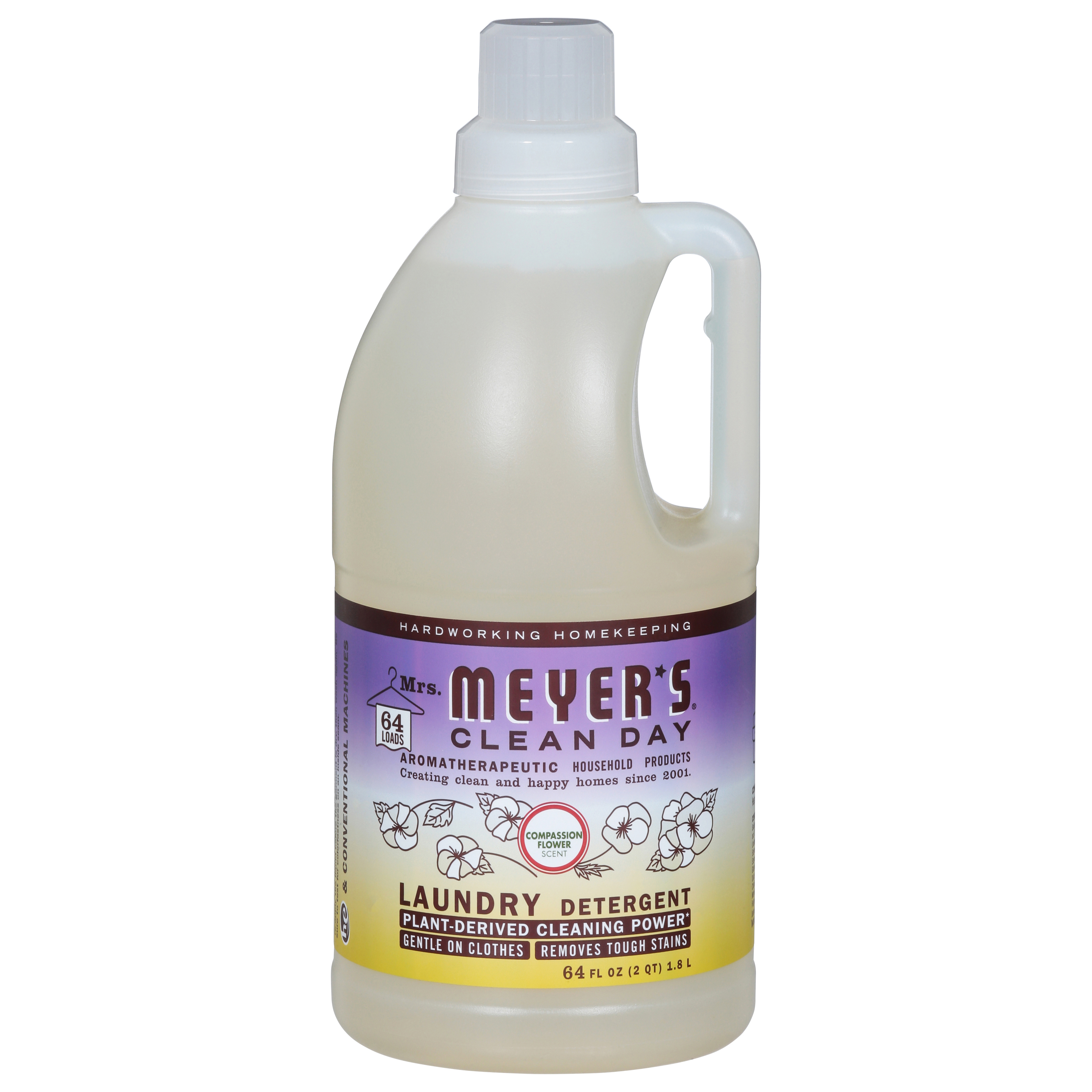 Mrs. Meyer's Clean Day Compassion Flower Scent Laundry Detergent
