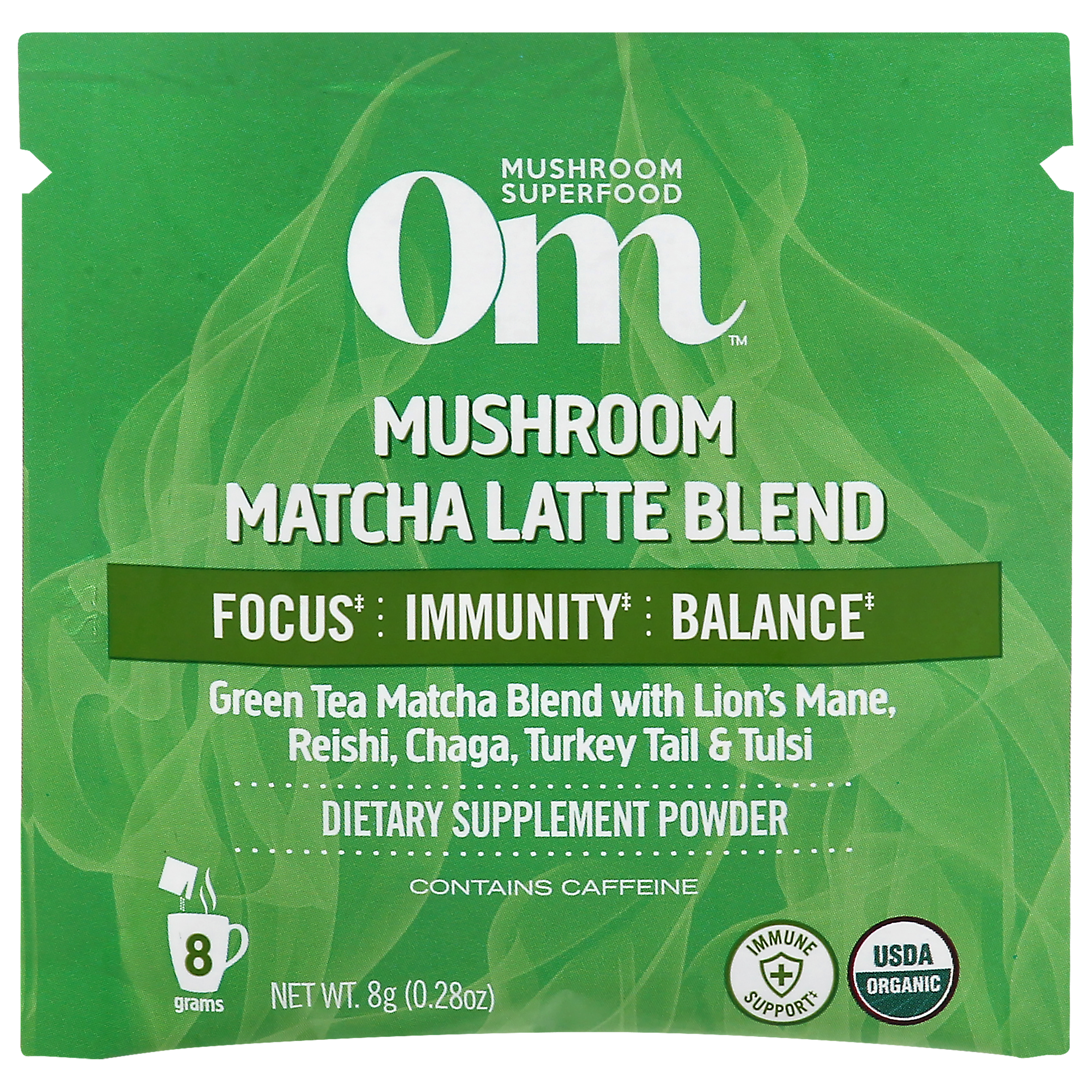 Om Mushroom Matcha Latte Blend
