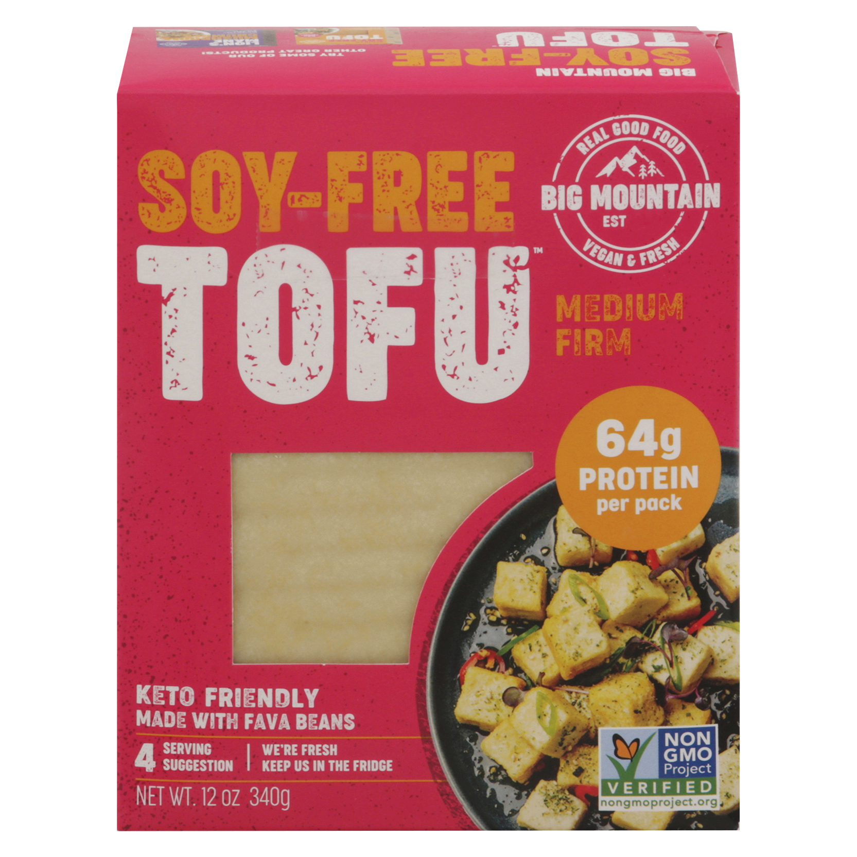 Big Mountain Soy-Free Medium Firm Tofu