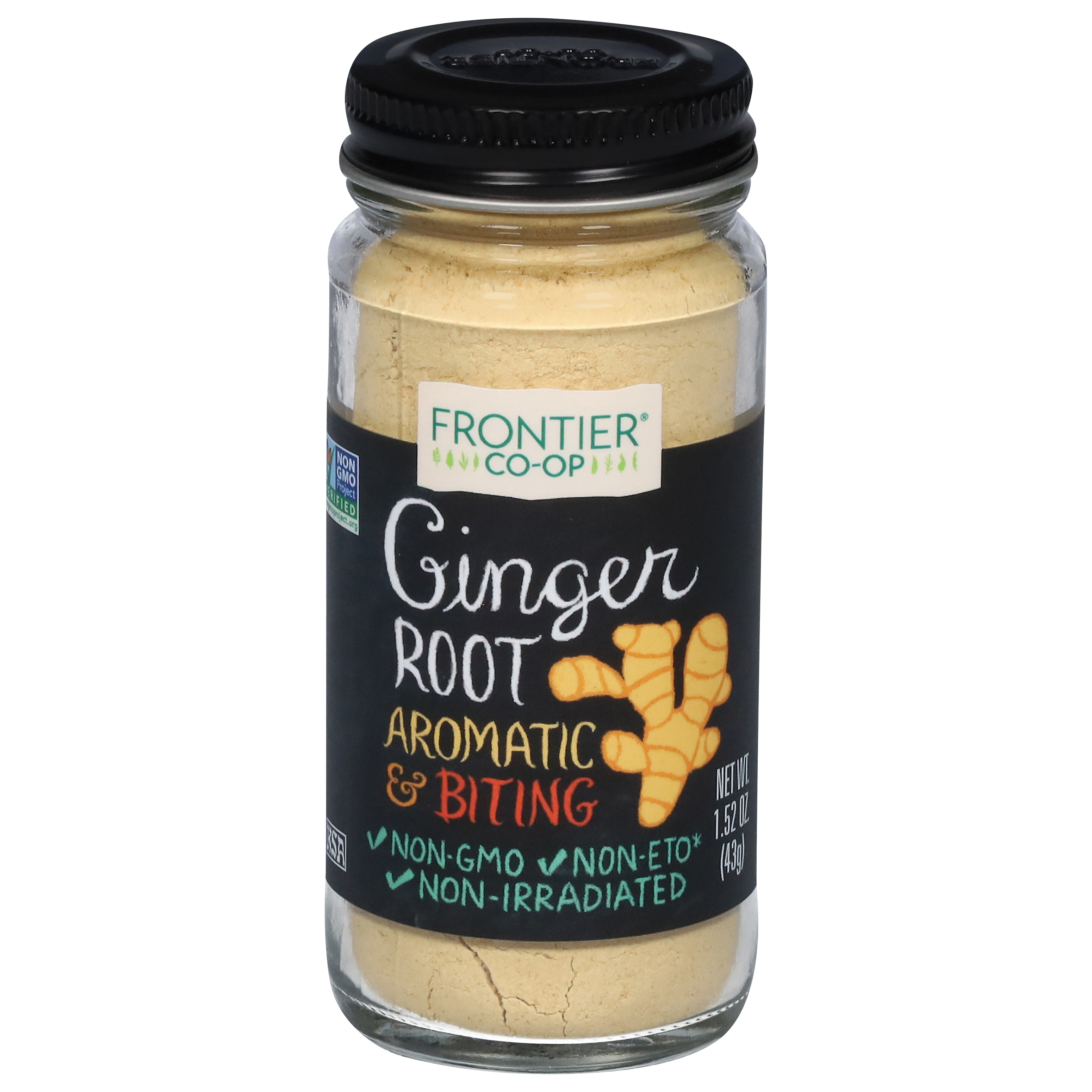 Frontier Co-op Aromatic & Biting Ginger Root