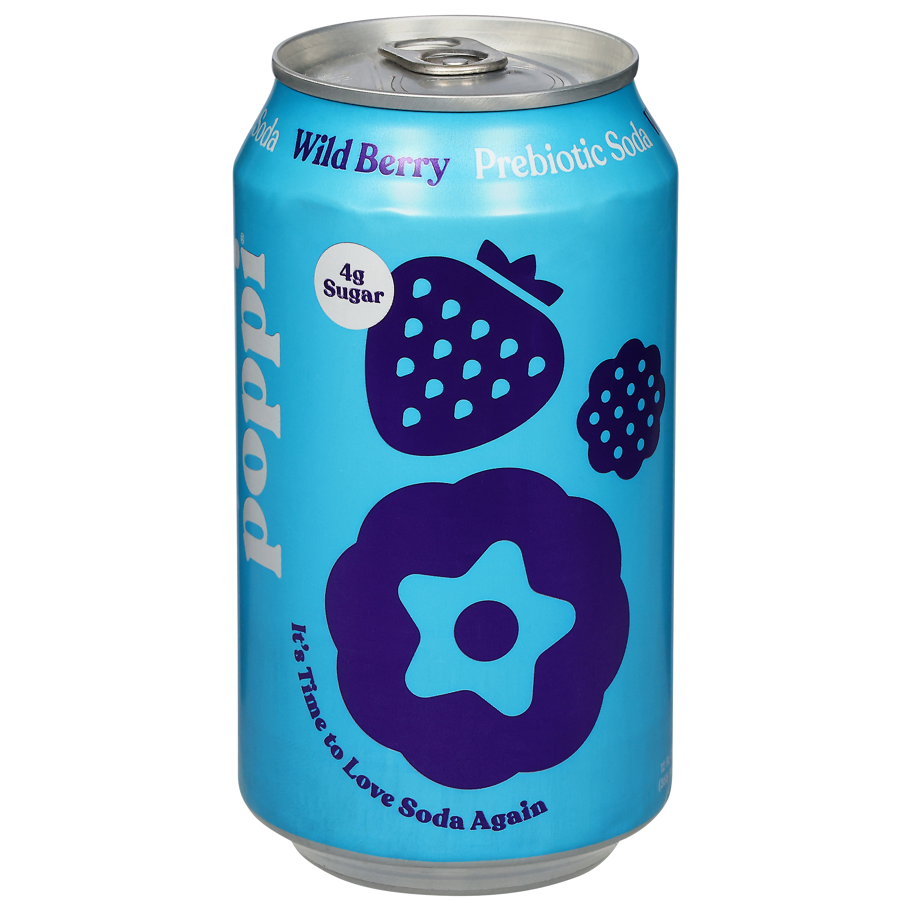 Poppi Wild Berry Prebiotic Soda