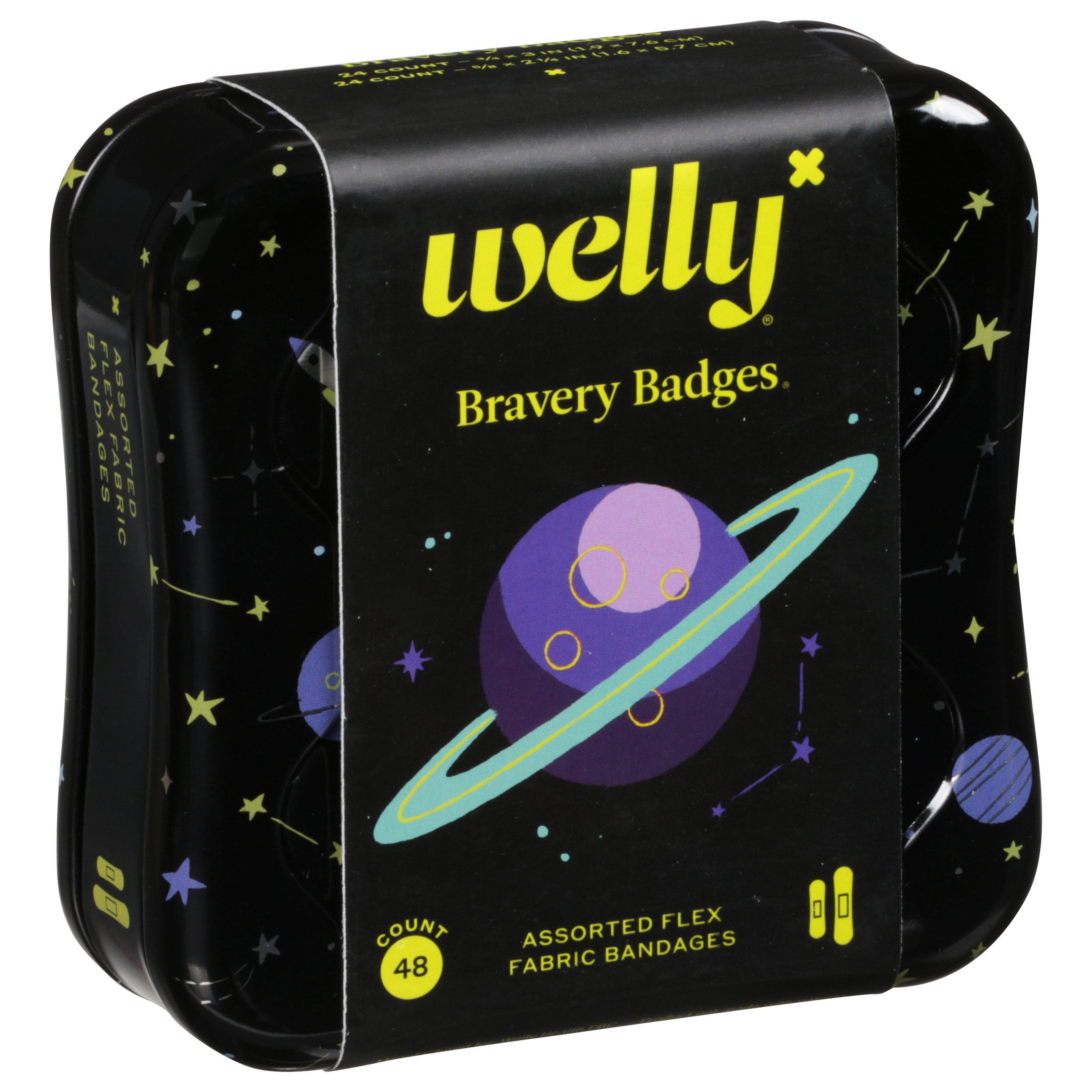 Welly Bravery Badges Assorted Flex Fabric Bandages