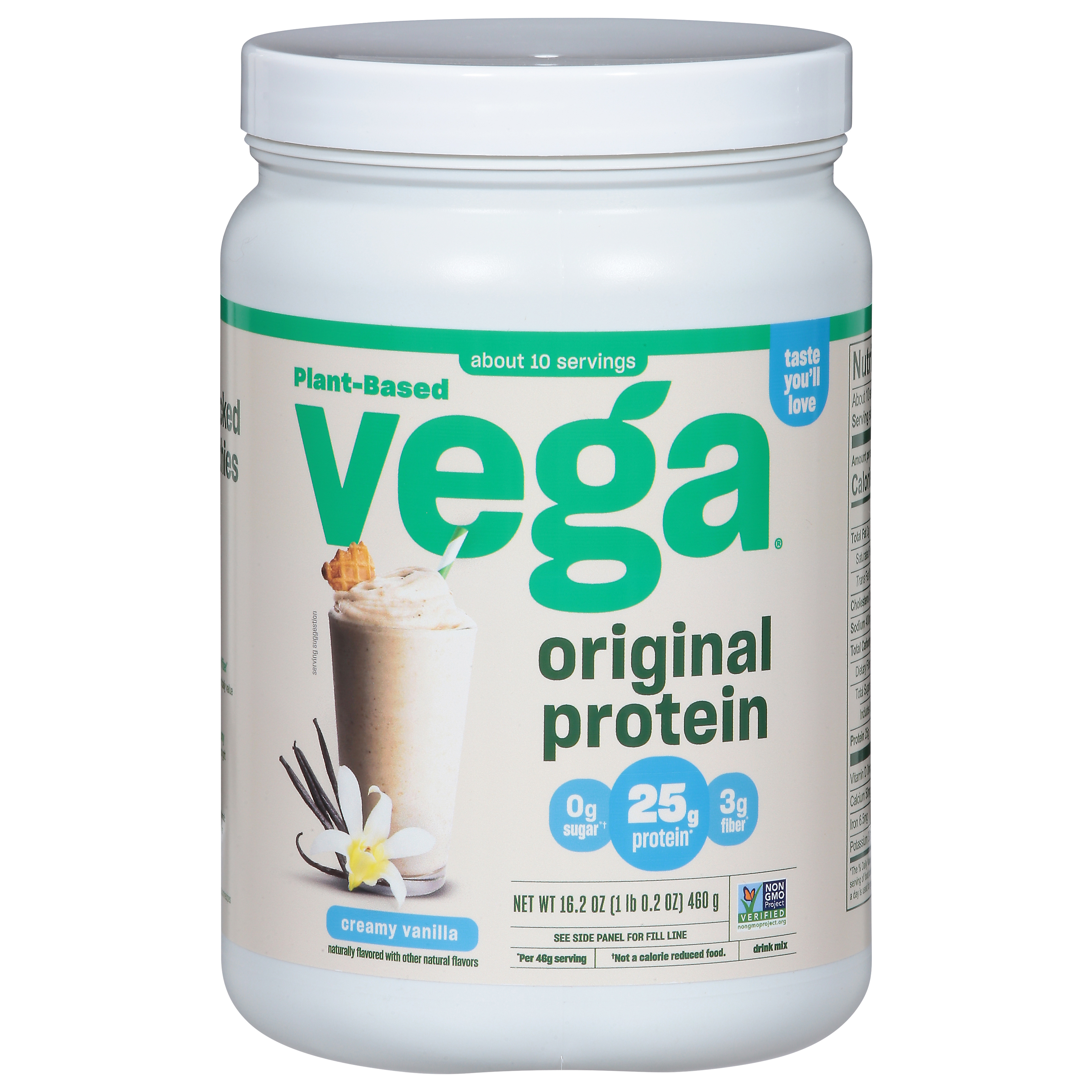 Vega Original Plant-Based Creamy Vanilla Protein