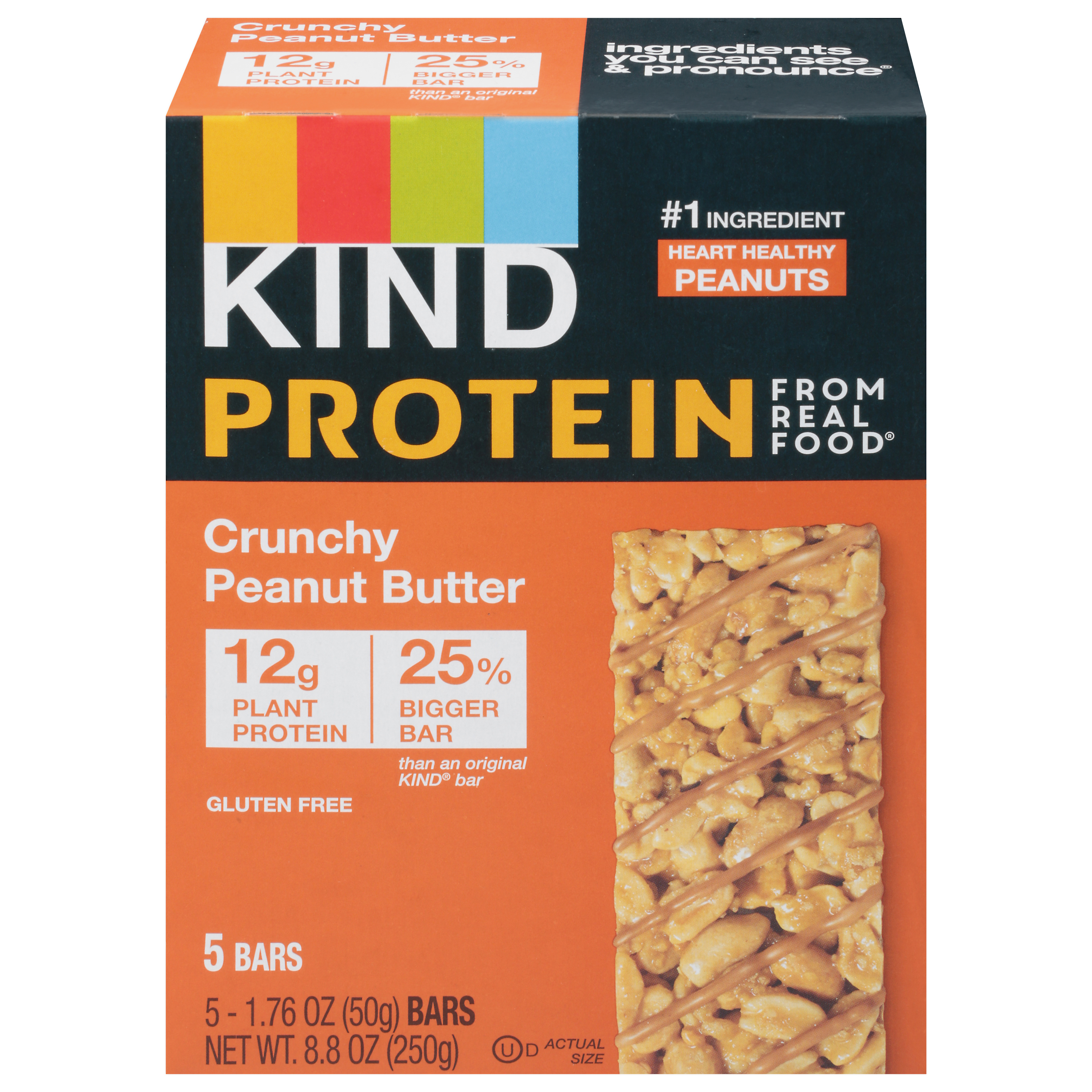 Kind Crunchy Peanut Butter Protein Bars