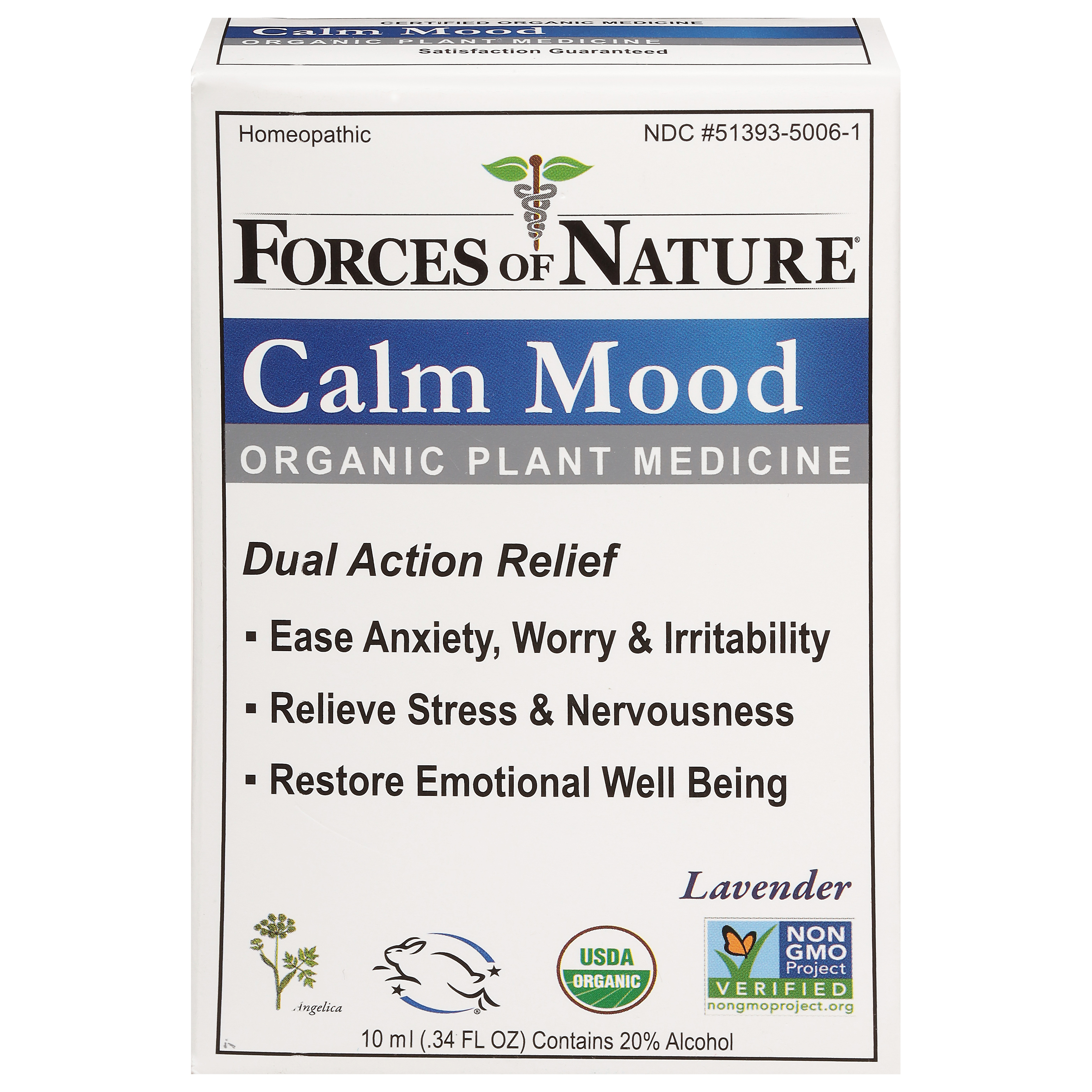Forces of Nature Dual Action Relief Lavender Calm Mood