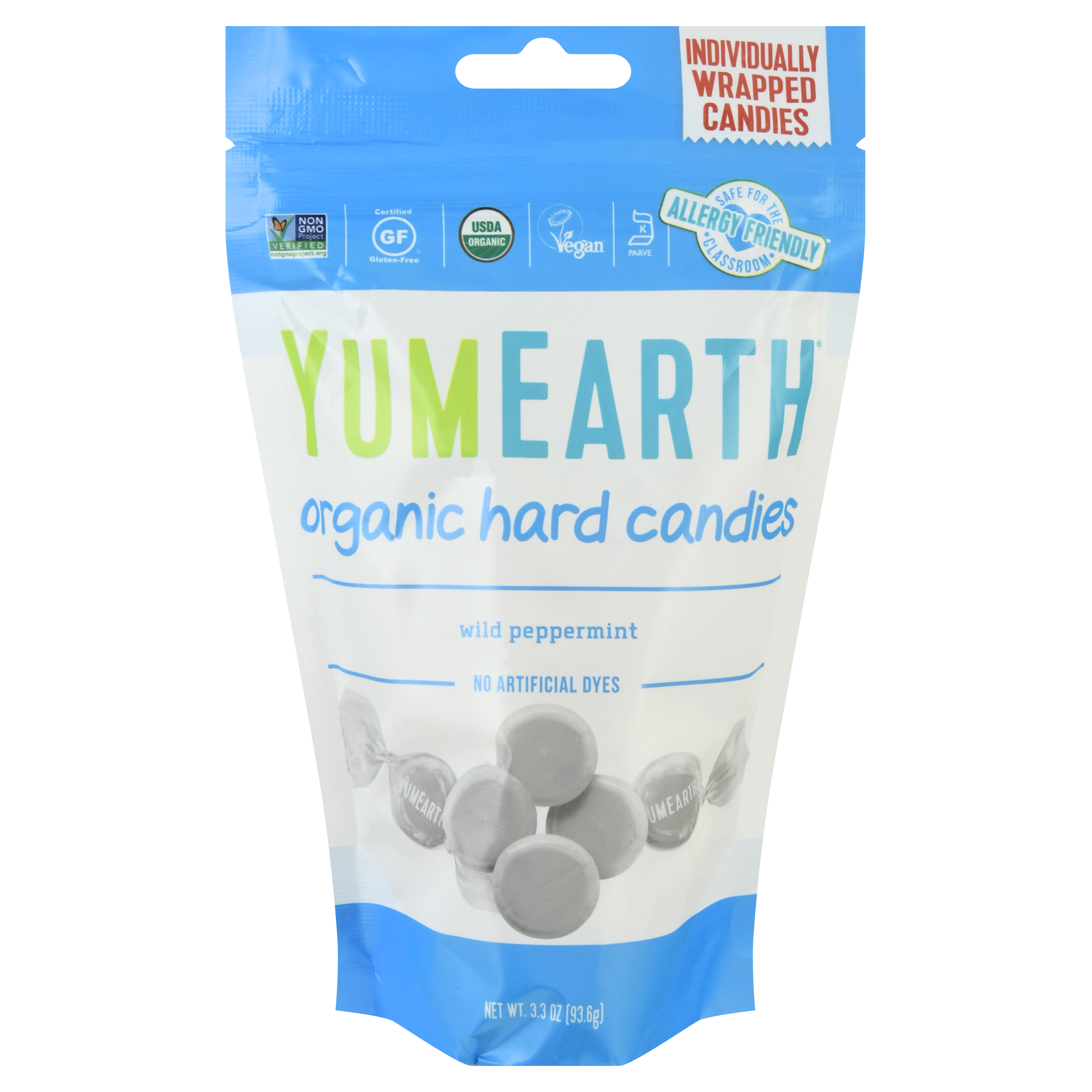 YumEarth Organic Wild Peppermint Hard Candies