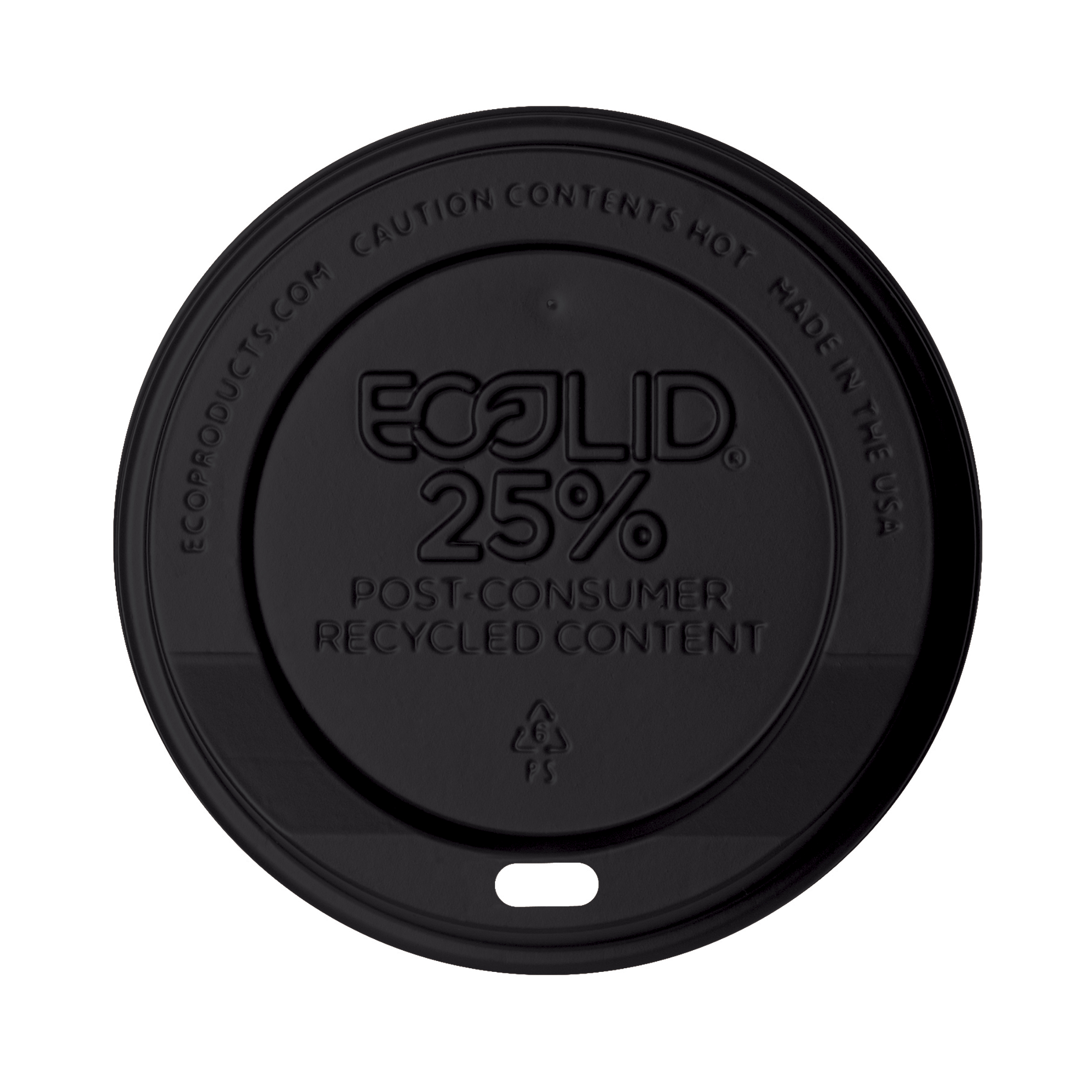 EP-HL-16B Black DOME HOT LID1M/CS