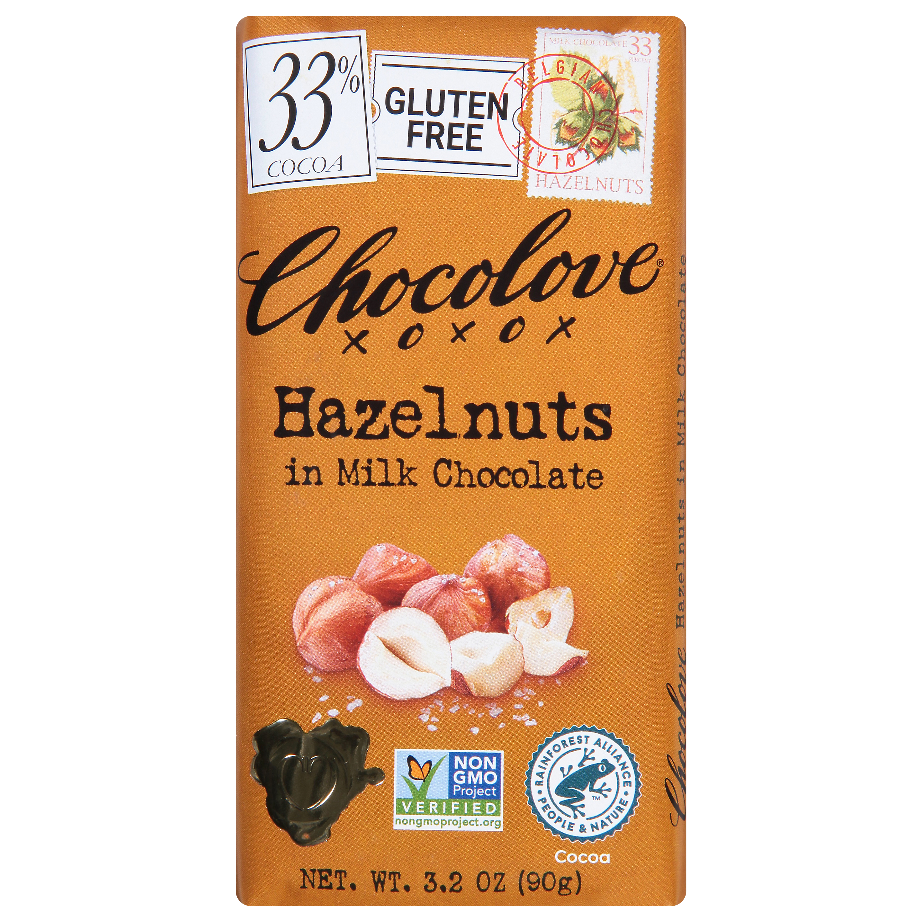 Chocolove in Milk Chocolate Hazelnuts