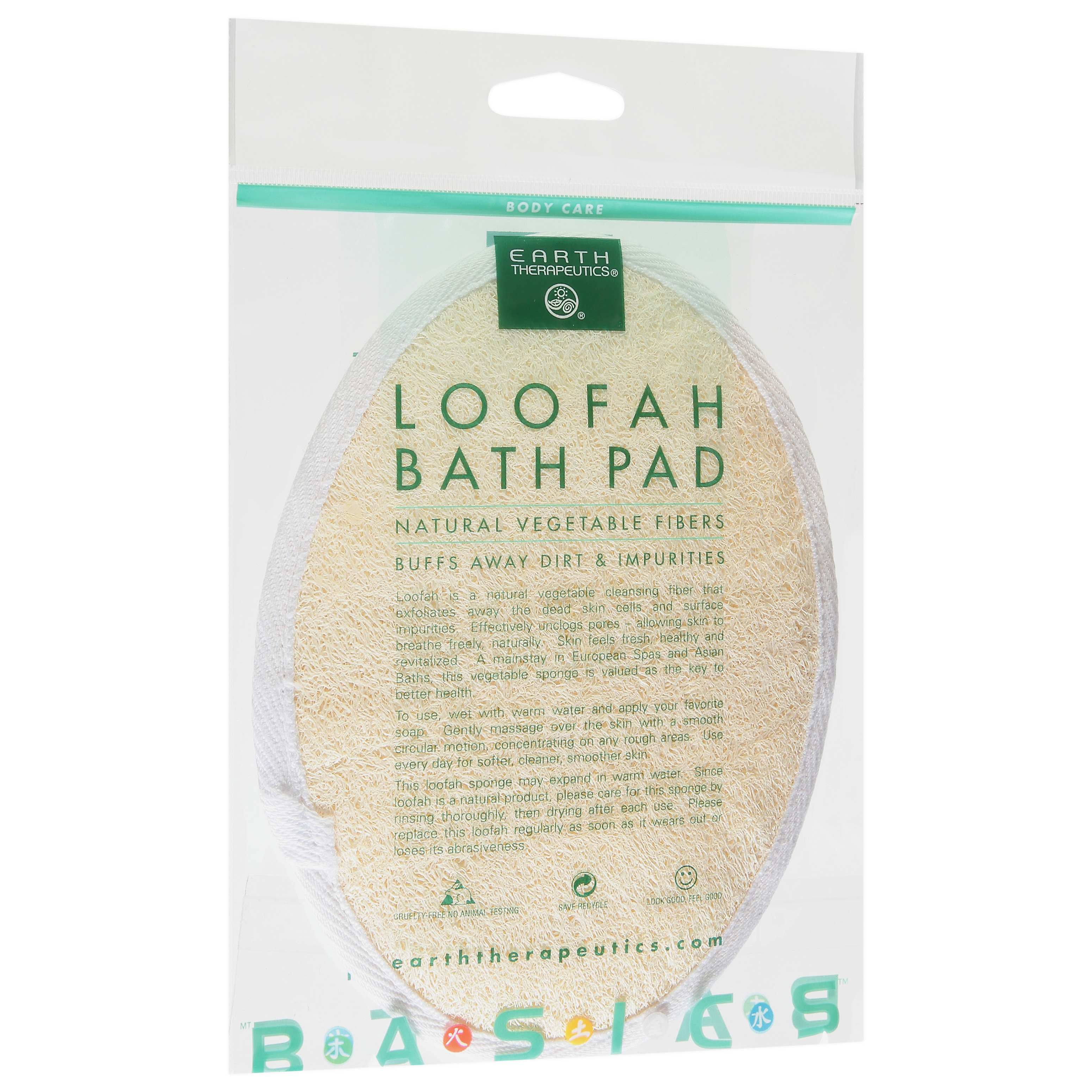 Earth Therapeutics Loofah Bath Pad