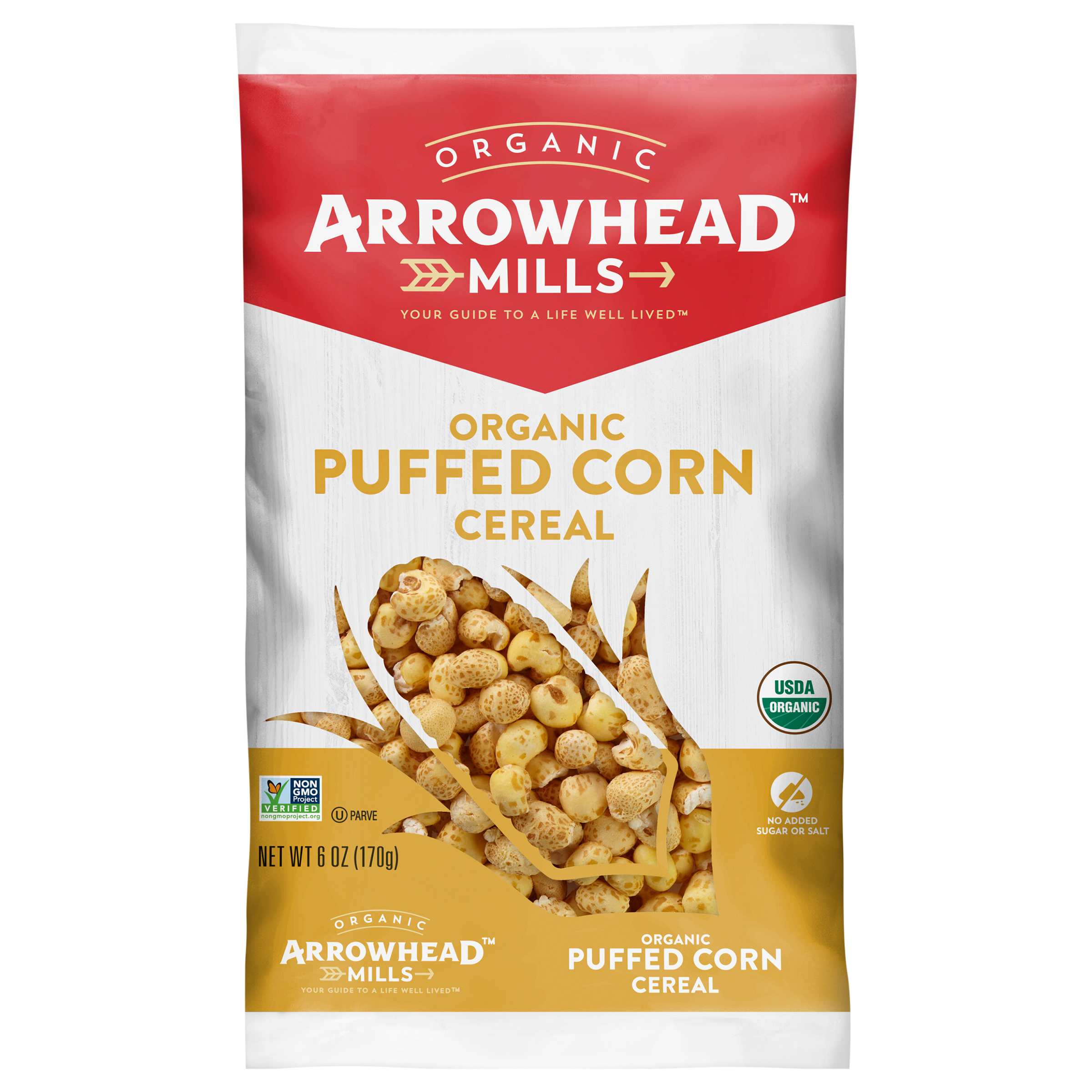 Arrowhead Mills Puffed Corn Cereal,