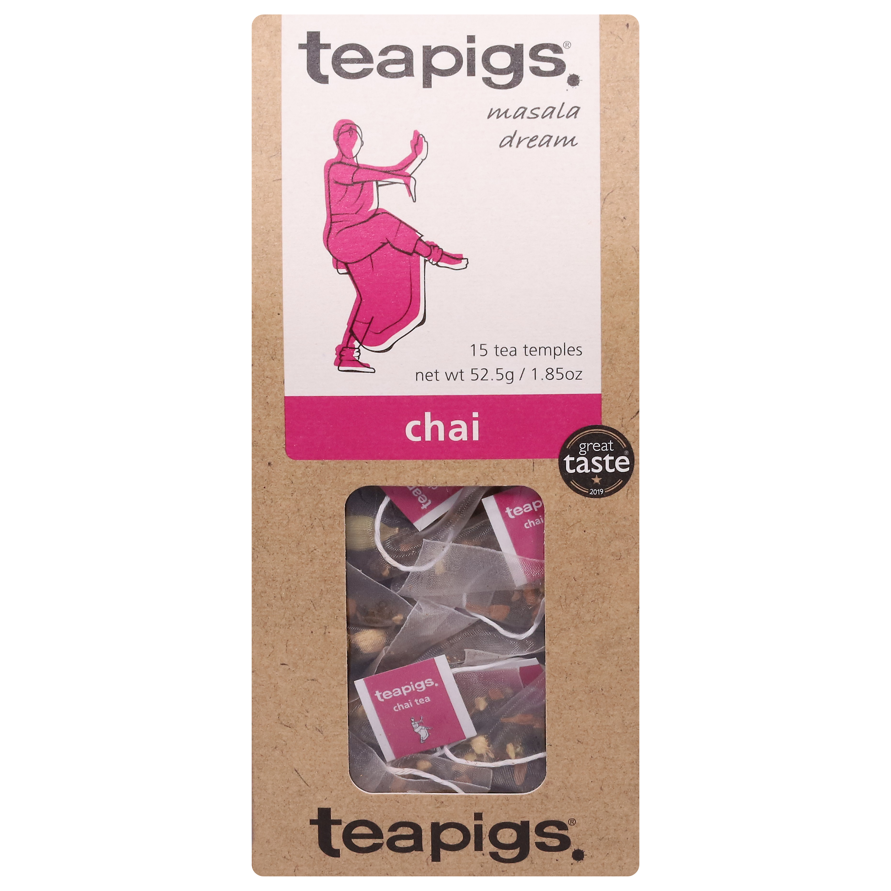 Teapigs Tea Temples Chai 15 - 3.5 g Tea Temples