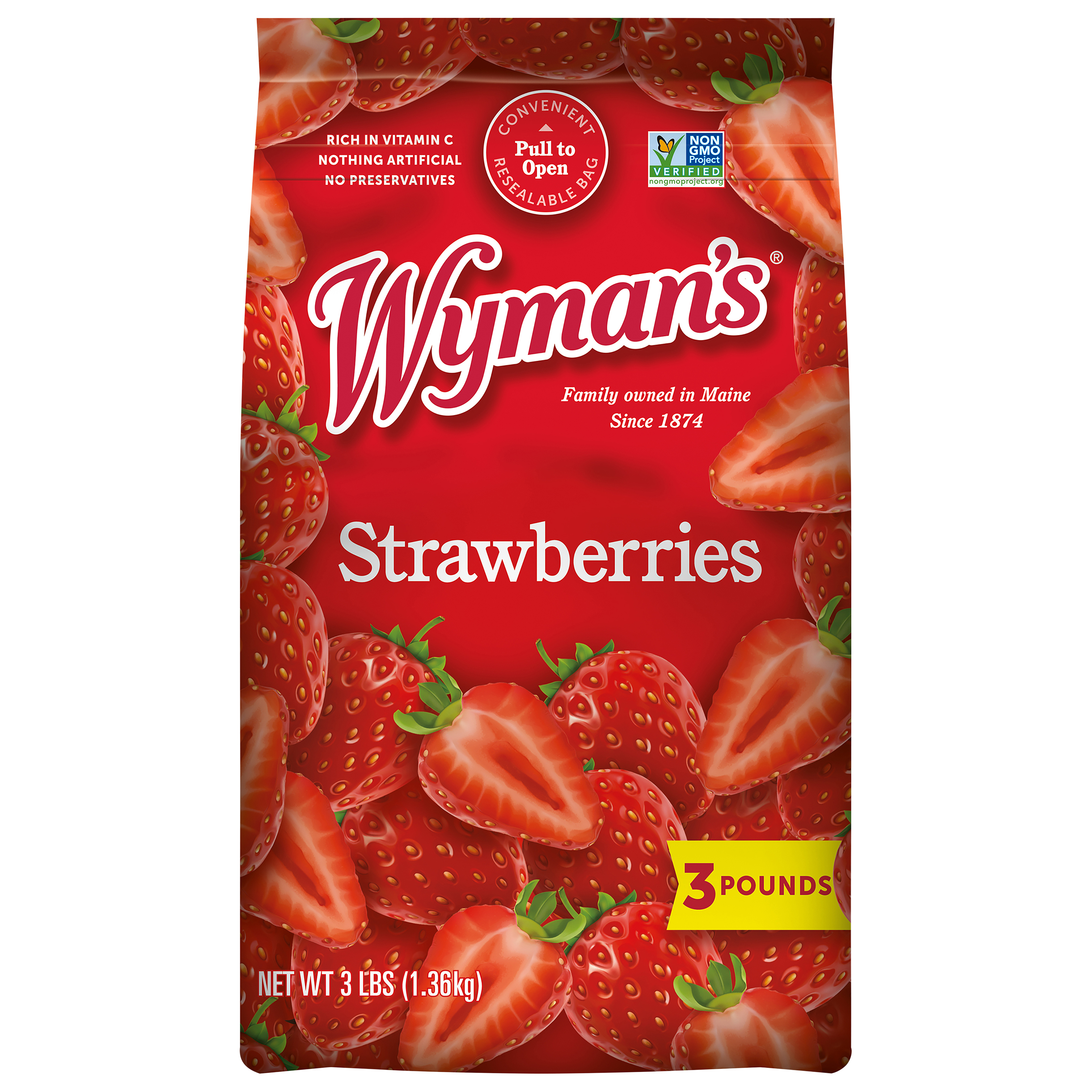 Wyman`s of Maine Strawberries