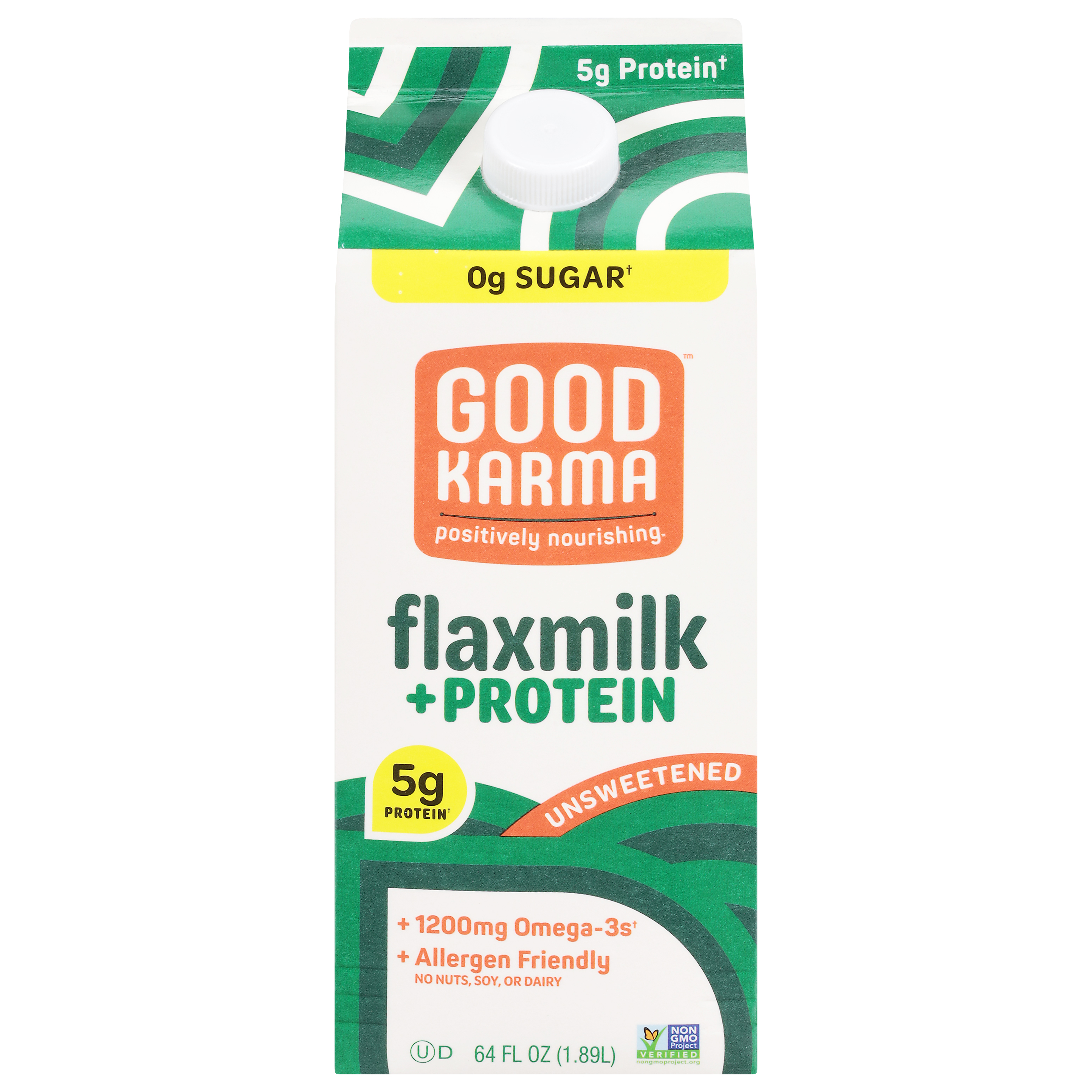 Good Karma Unsweetened Flaxmilk + Protein