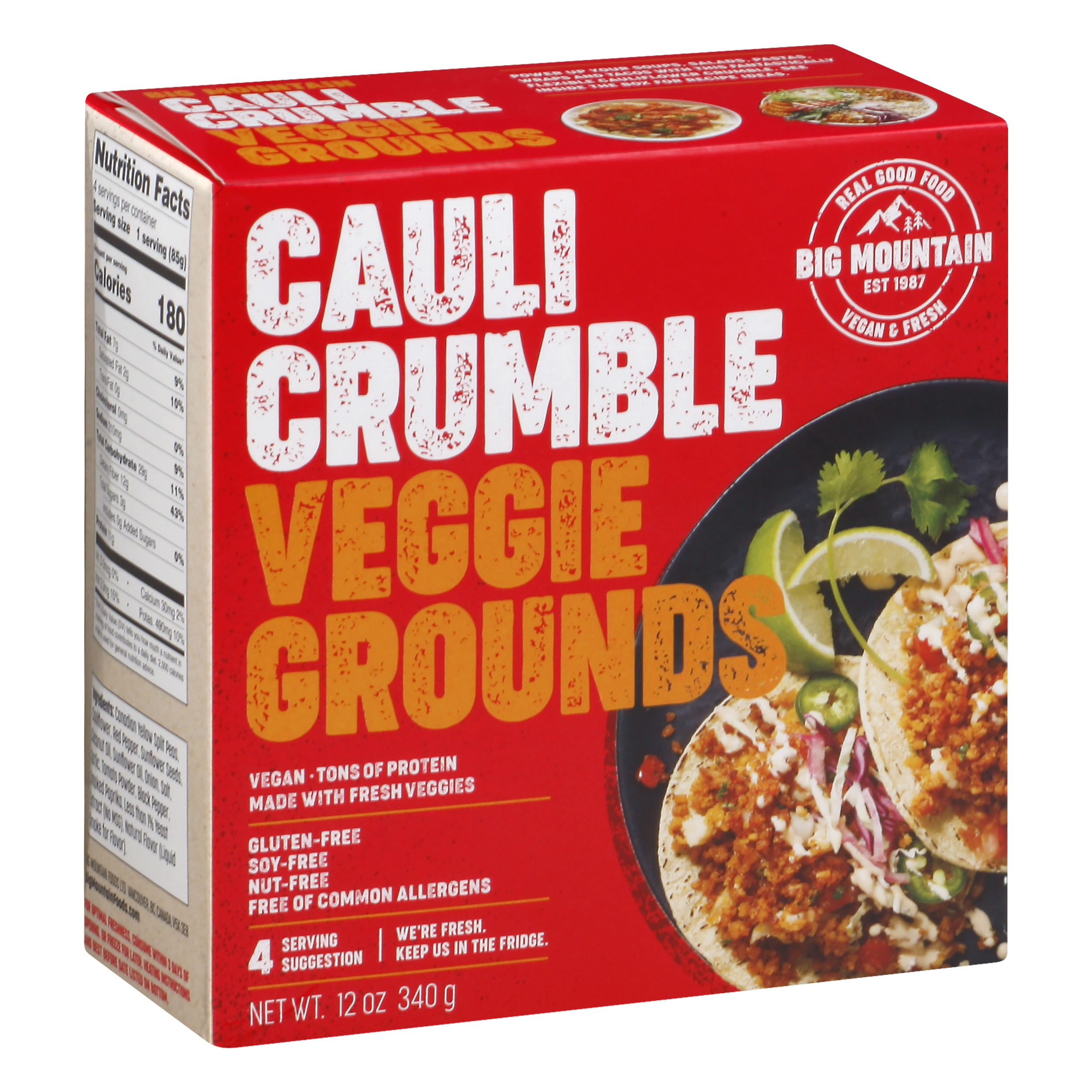 Big Mountain Cauli Crumble Veggie Grounds