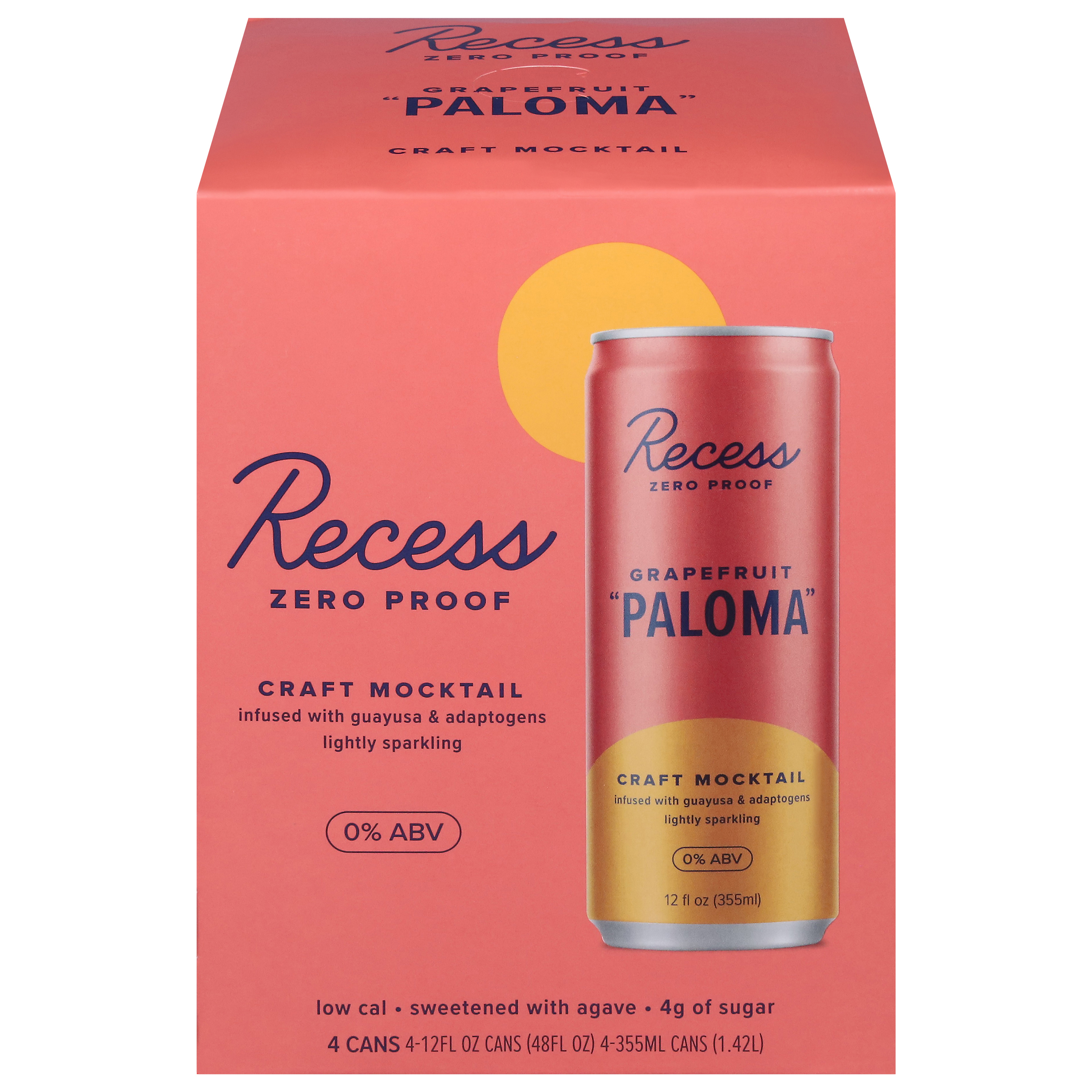 Recess Grapefruit Paloma Craft Mocktail