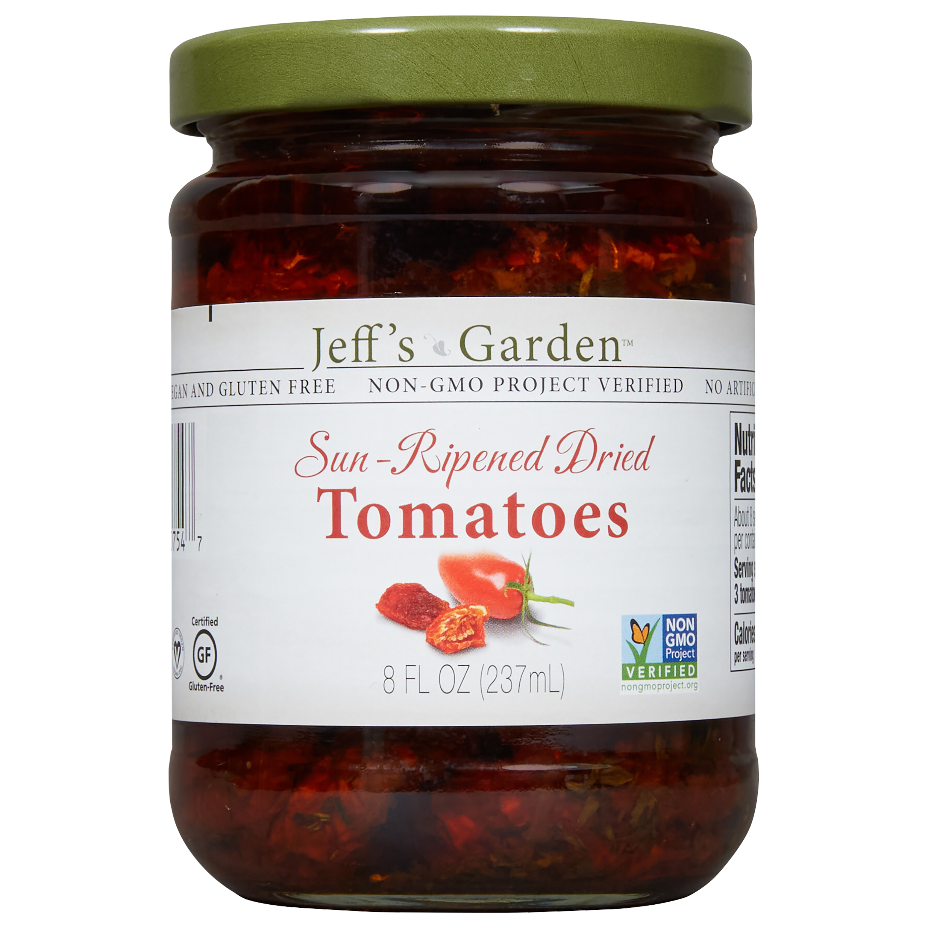 Jeff's Garden Sun-Ripened Dried Tomatoes,