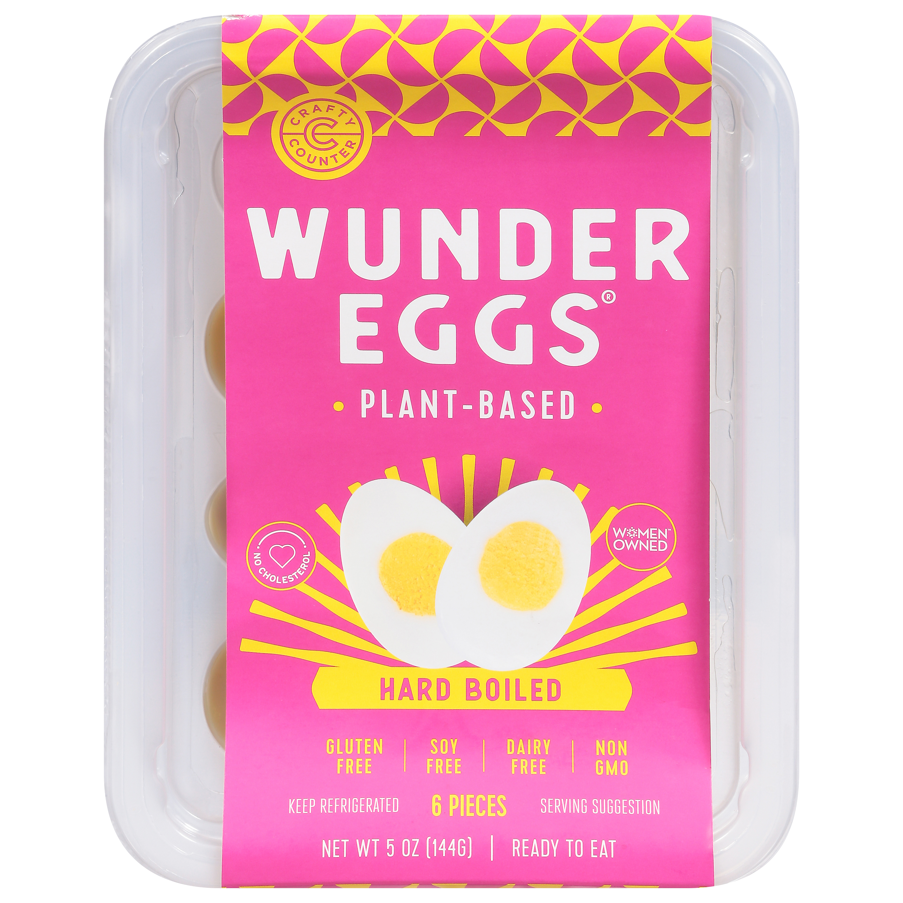 Wunder Eggs Hard Boiled Plant-Based Eggs