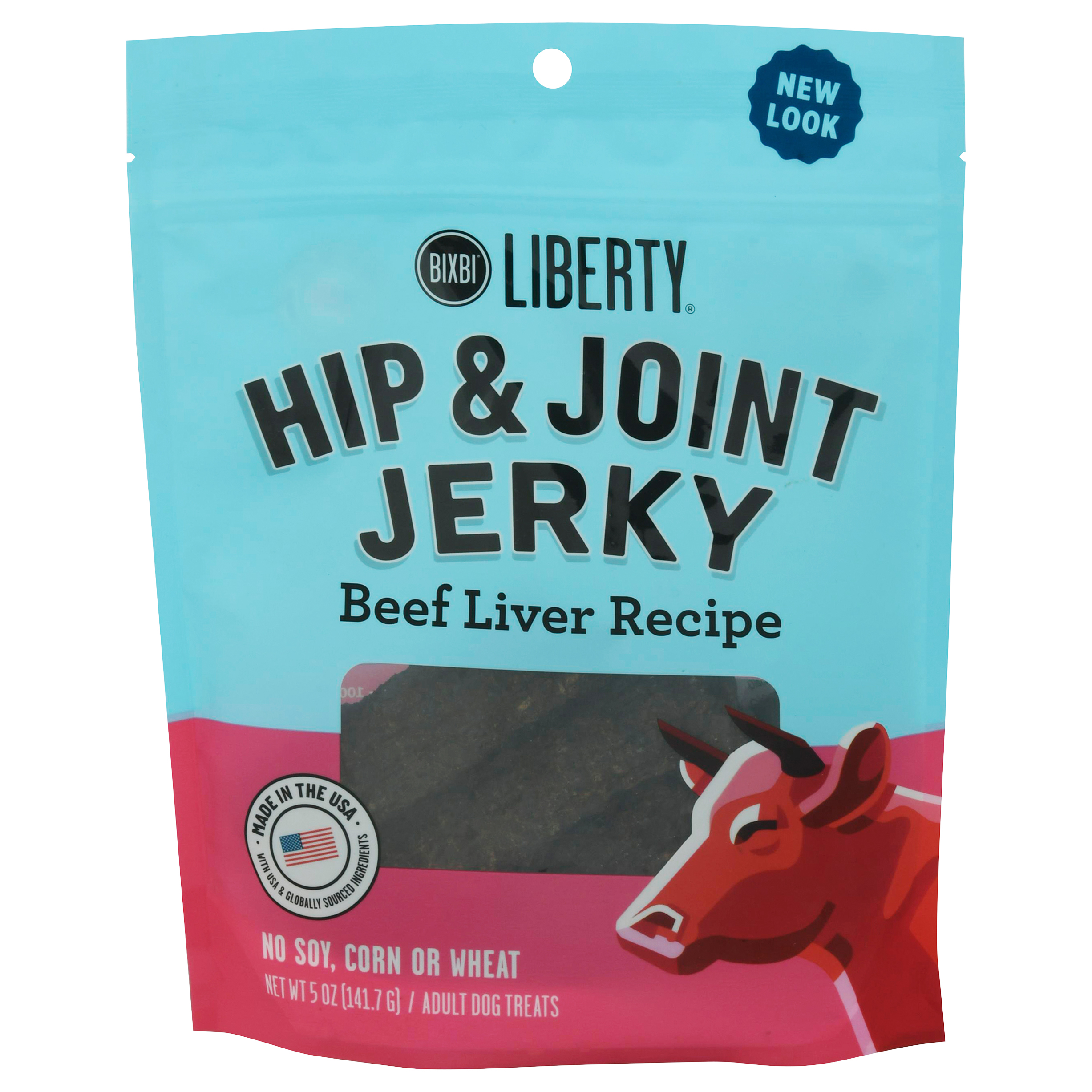 Liberty Hip & Joint Jerky Beef Liver Recipe Dog Treats
