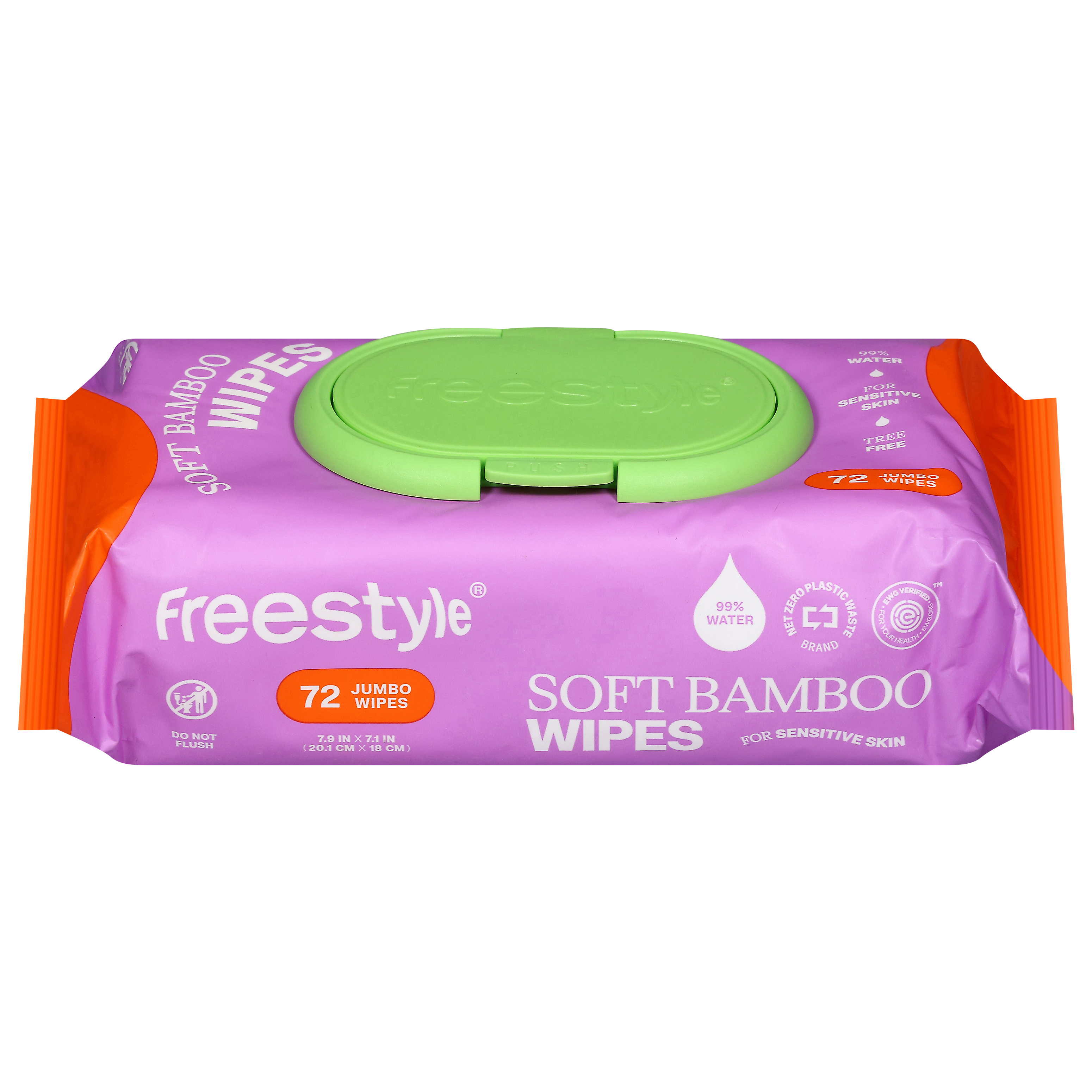 FreeStyle Soft Bamboo Wipes Jumbo