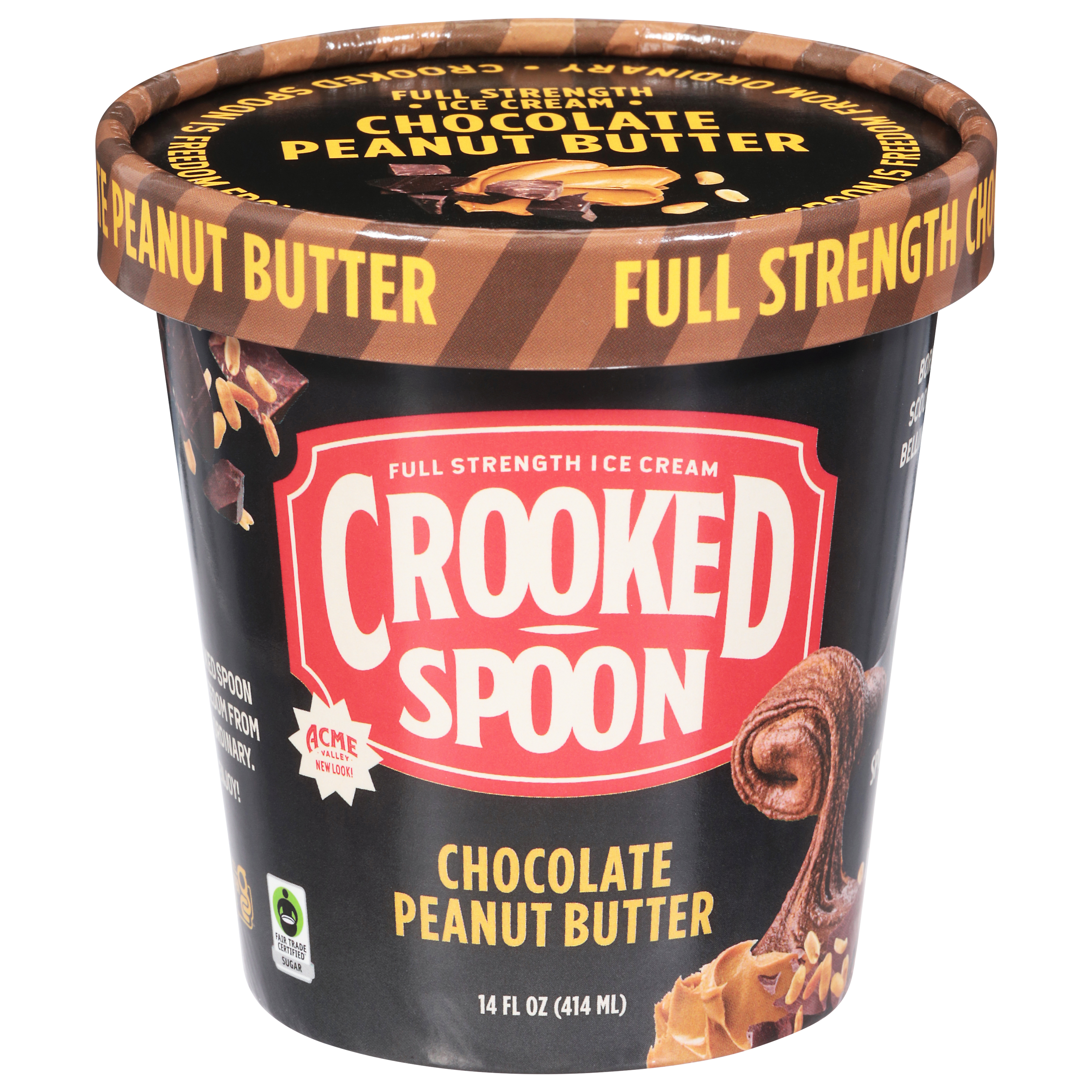 Crooked Spoon Chocolate Peanut Butter Ice Cream