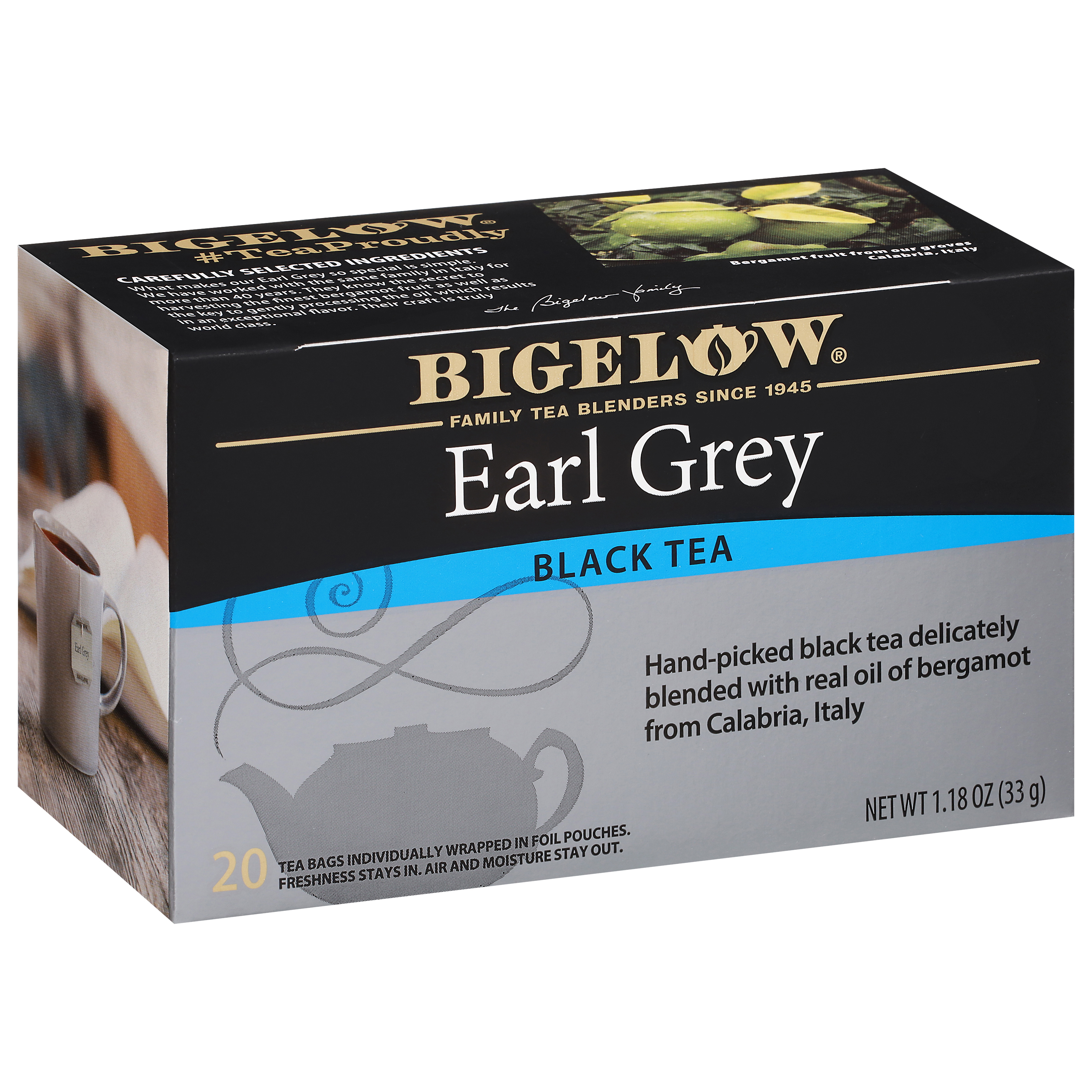 Bigelow Tea Bags Earl Grey Black Tea