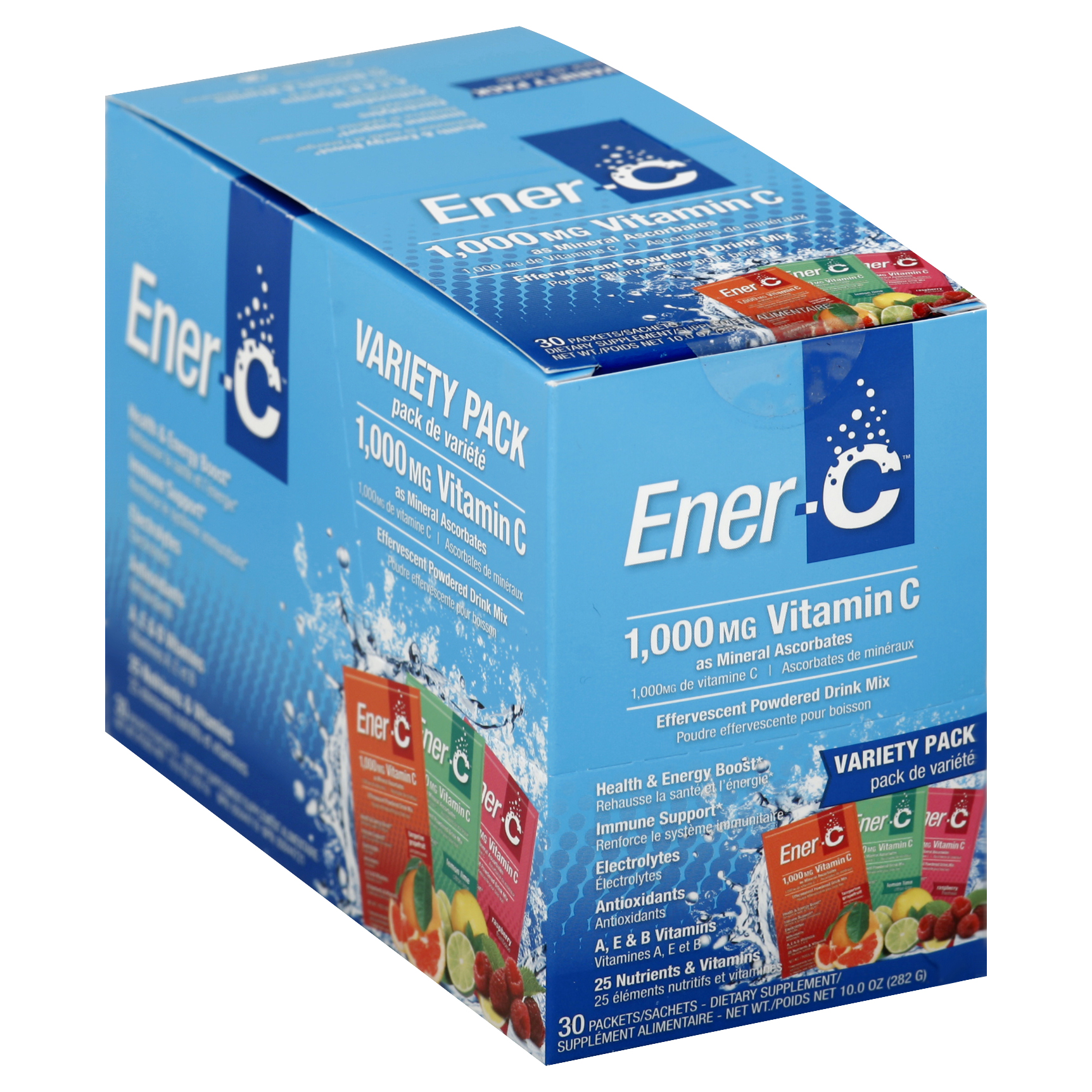 EnerC Effervescent Powdered Drink Mix