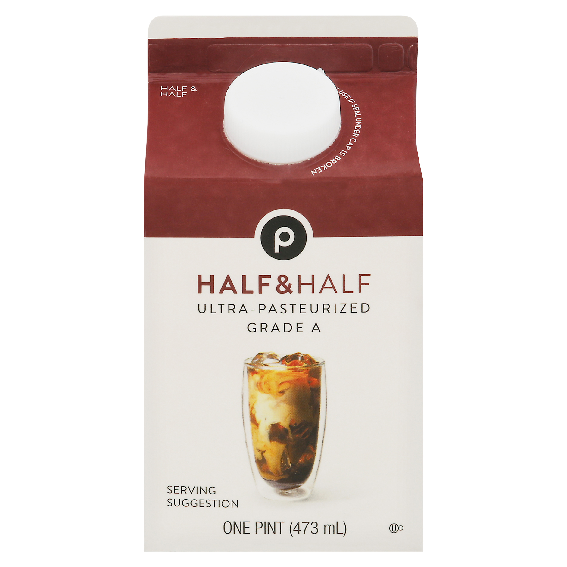 Publix Half & Half 1 pt