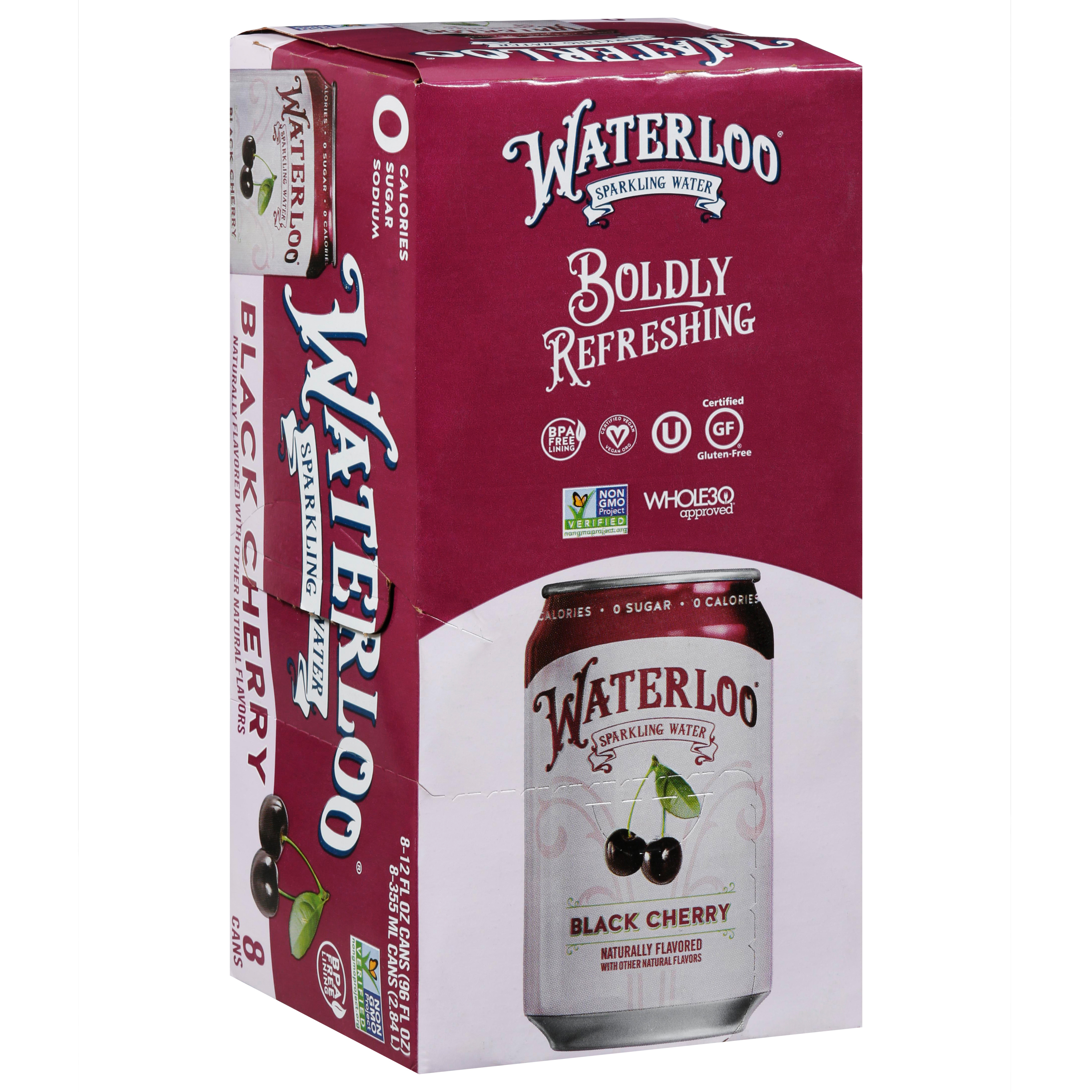Waterloo Black Cherry Sparkling Water