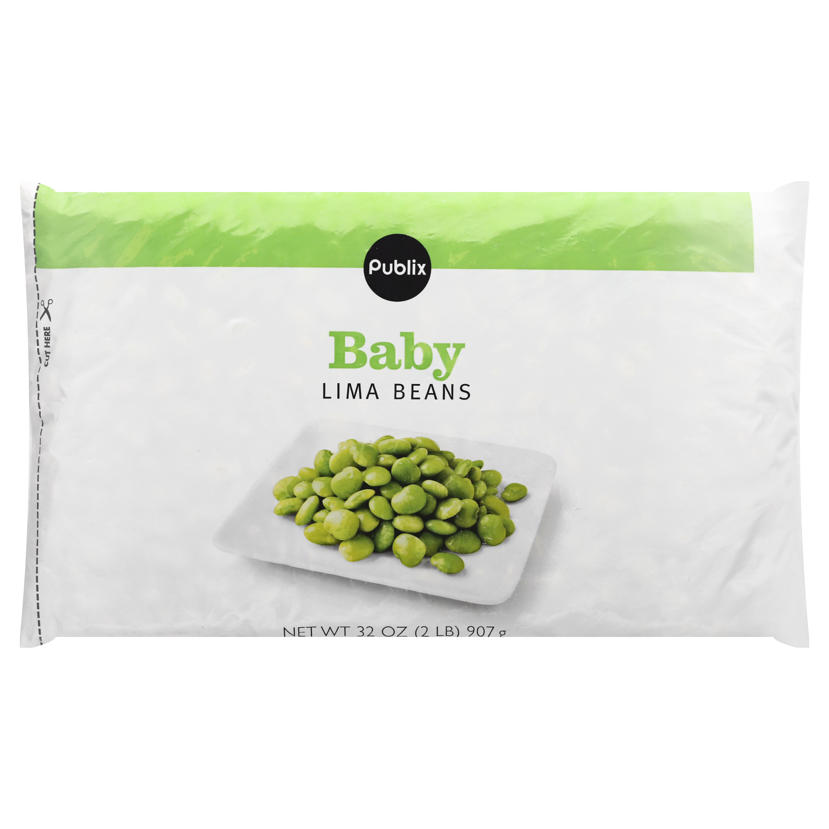 Publix Baby Lima Beans 32 oz BAG