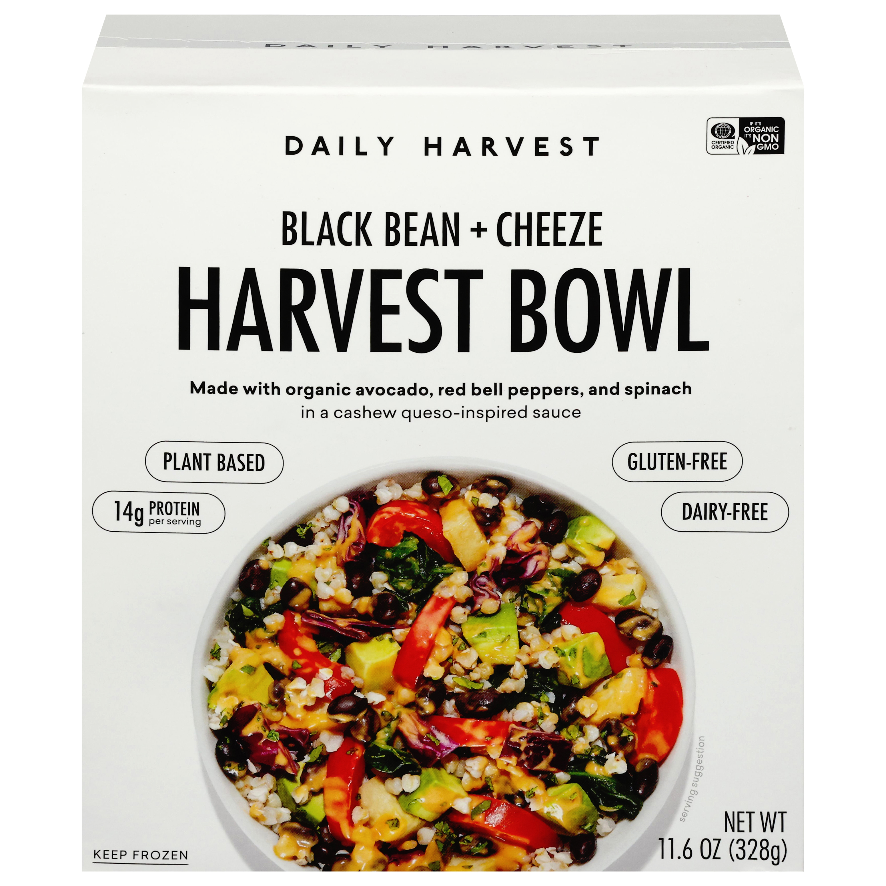 Daily Harvest Black Bean + Cheeze Harvest Bowl