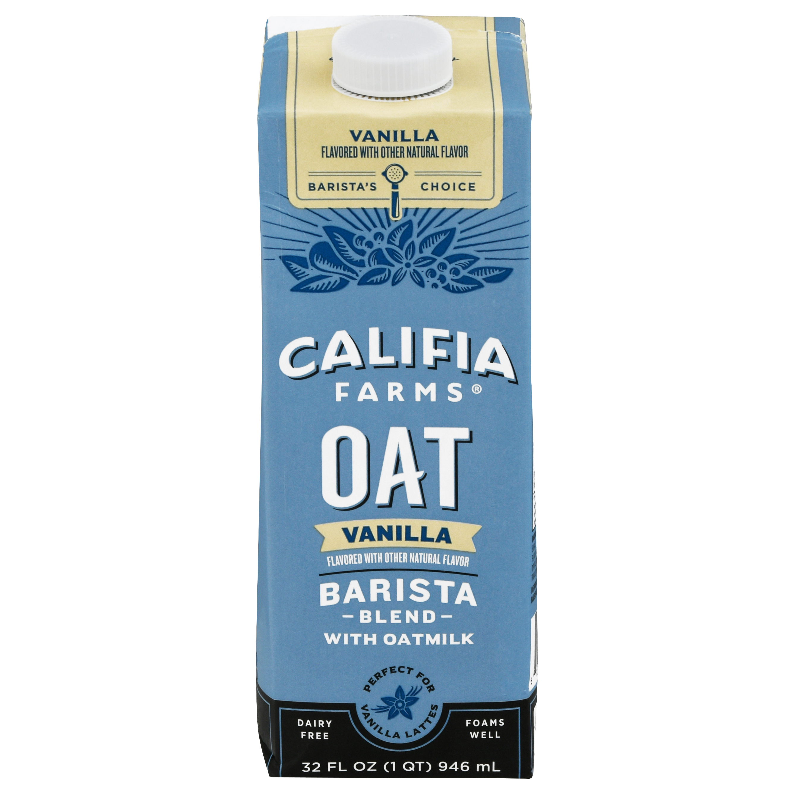 Califia Farms Oat Vanilla Barista Blend with Oatmilk