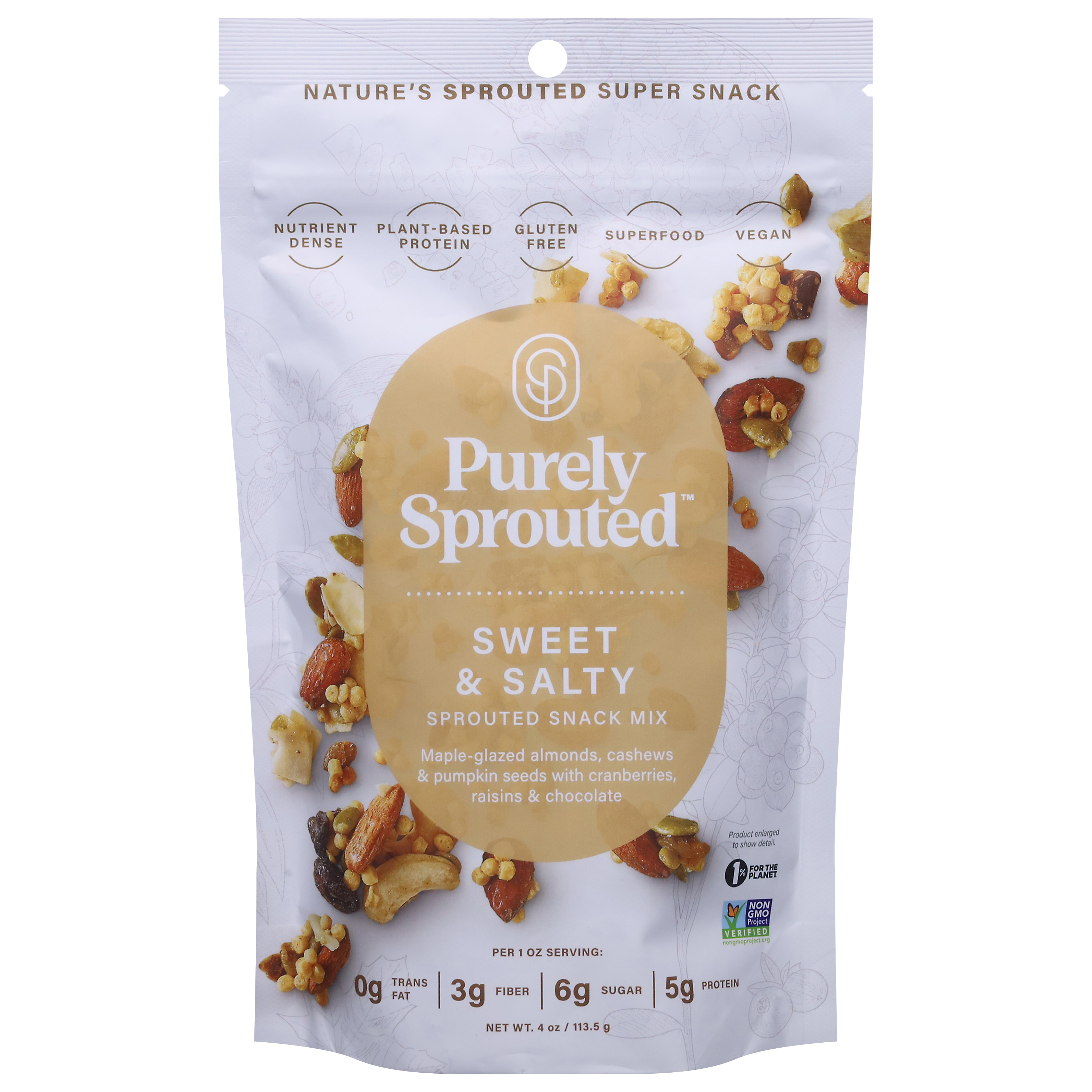 Purely Sprouted Sprouted Sweet & Salty Snack Mix