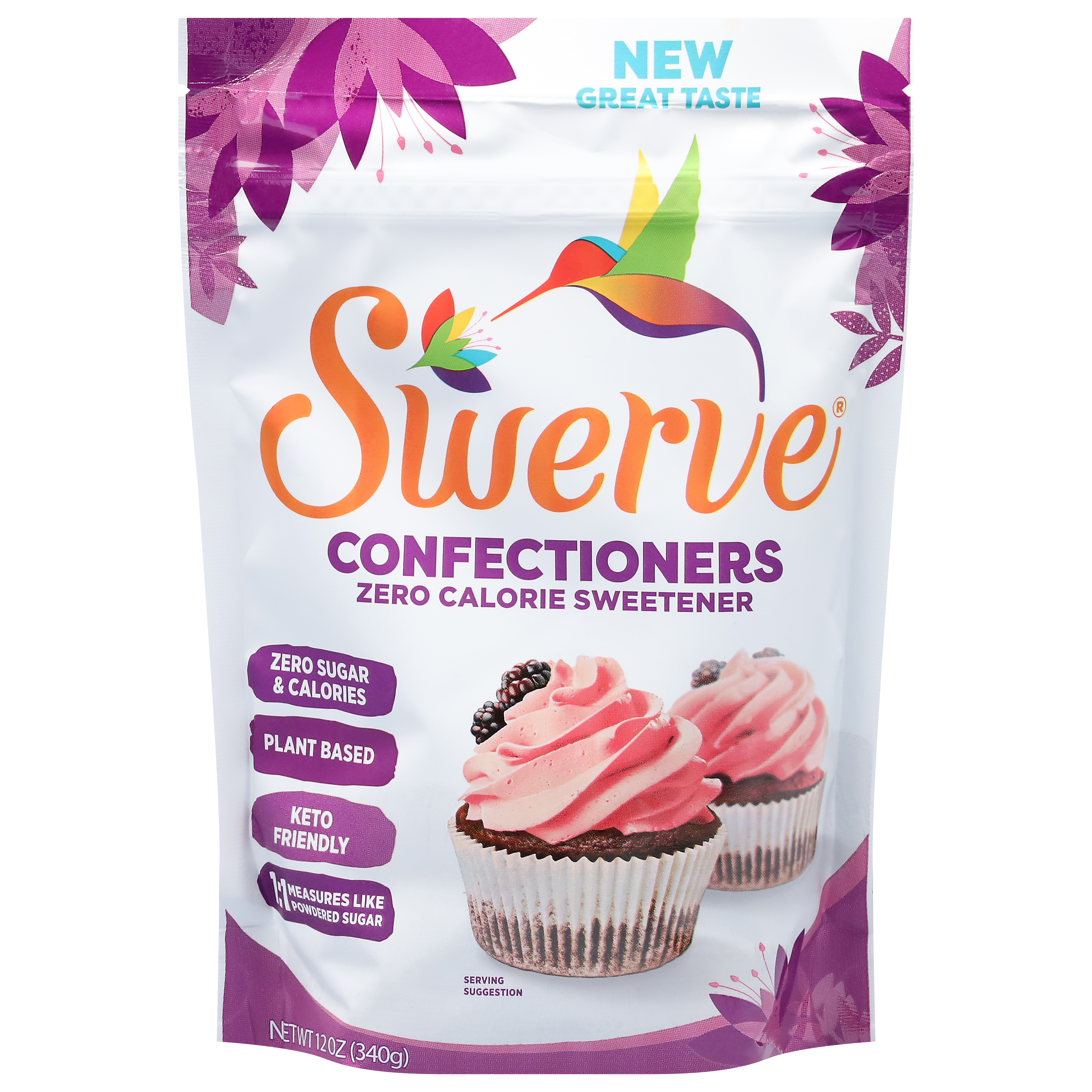 Swerve Confectioners Keto Friendly Plant Based Zero Calorie Confectioners