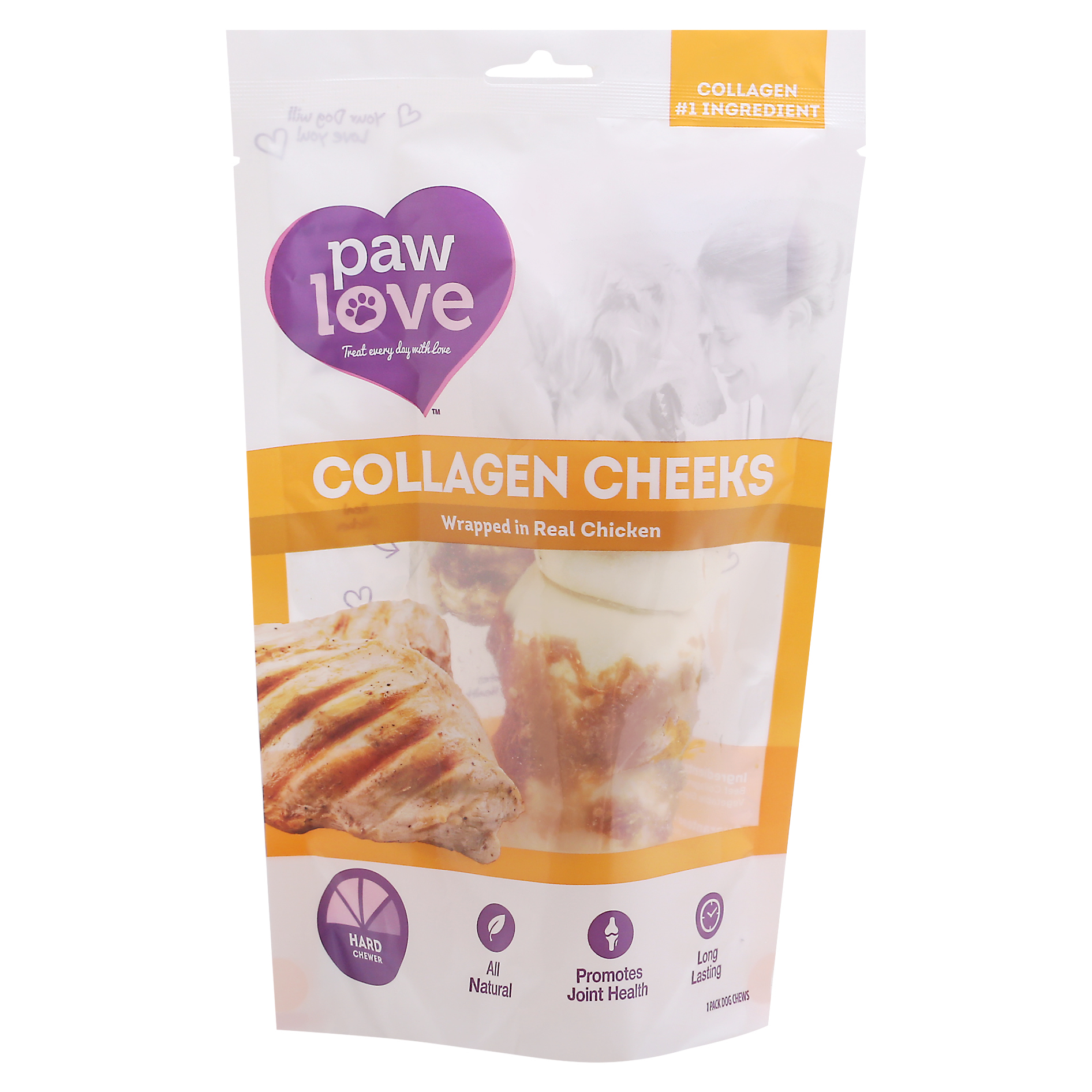 Paw Love Collagen Cheeks Dog Chews