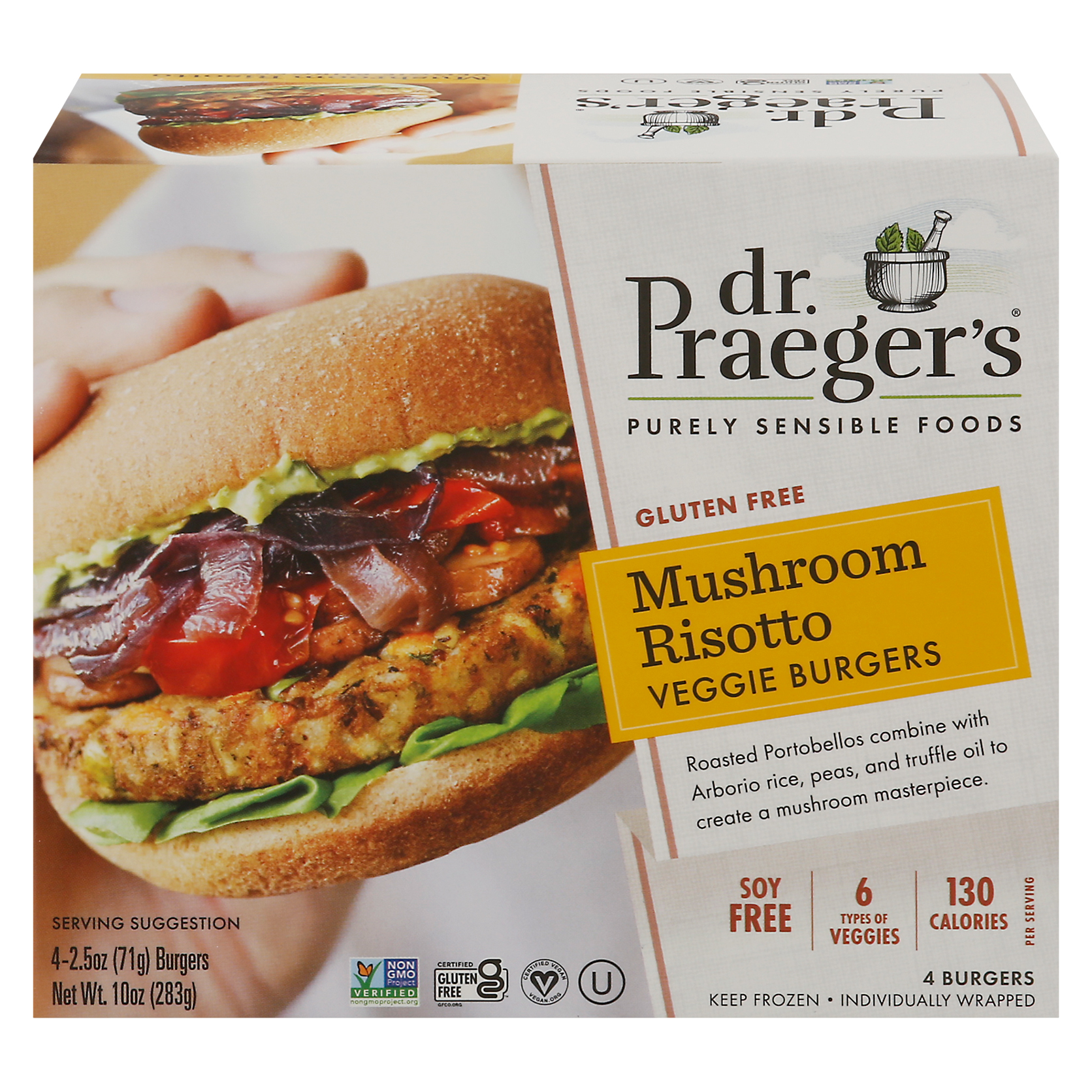 Dr. Praeger`s Veggie Burger, Mushroom