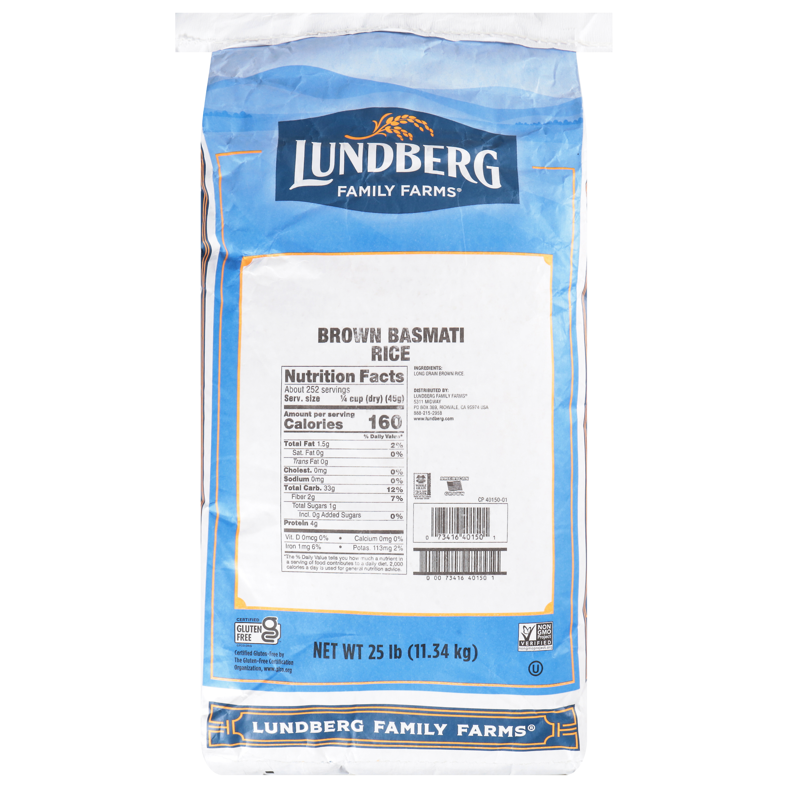 Lundberg Family Farms Brown Basmati Rice