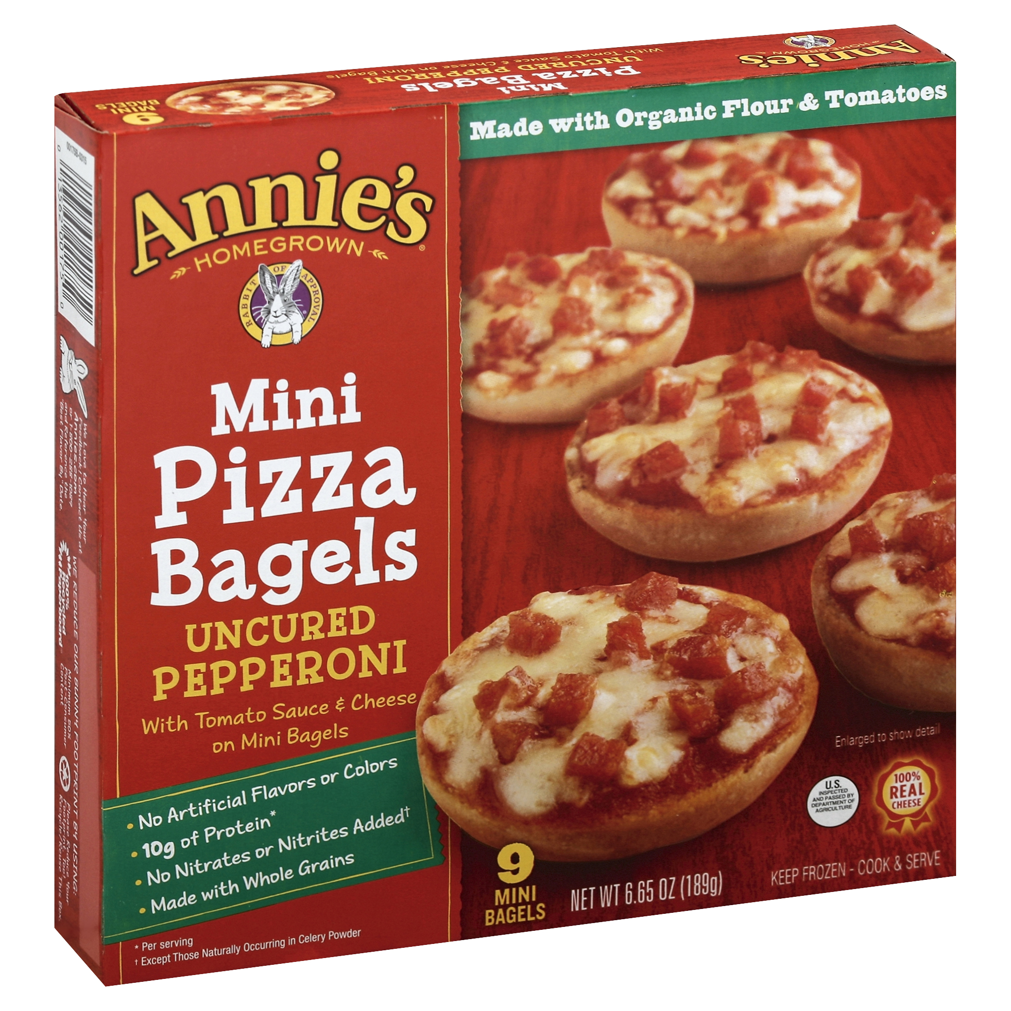 Annie's Pizza Bagels