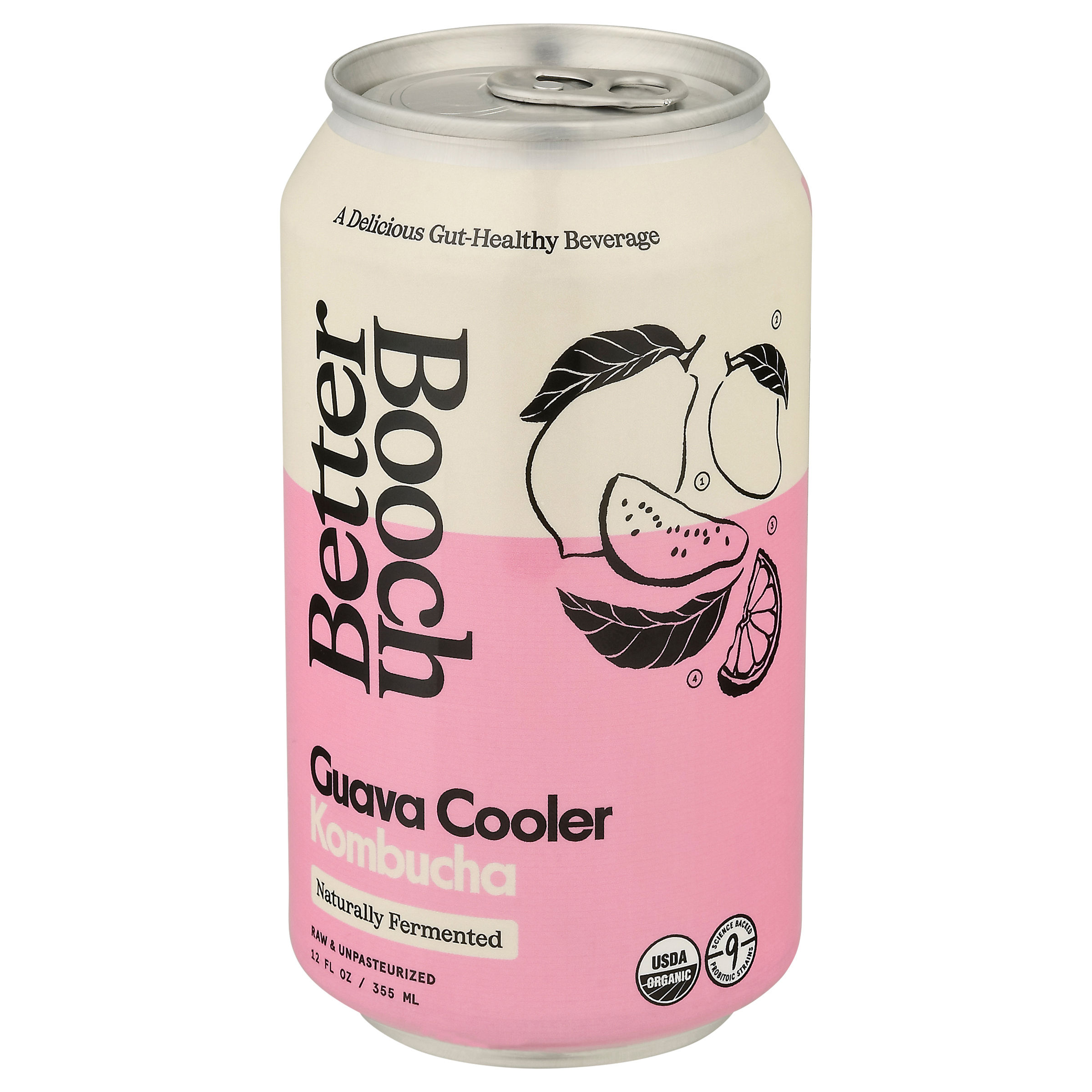 Better Booch Guava Cooler Kombucha
