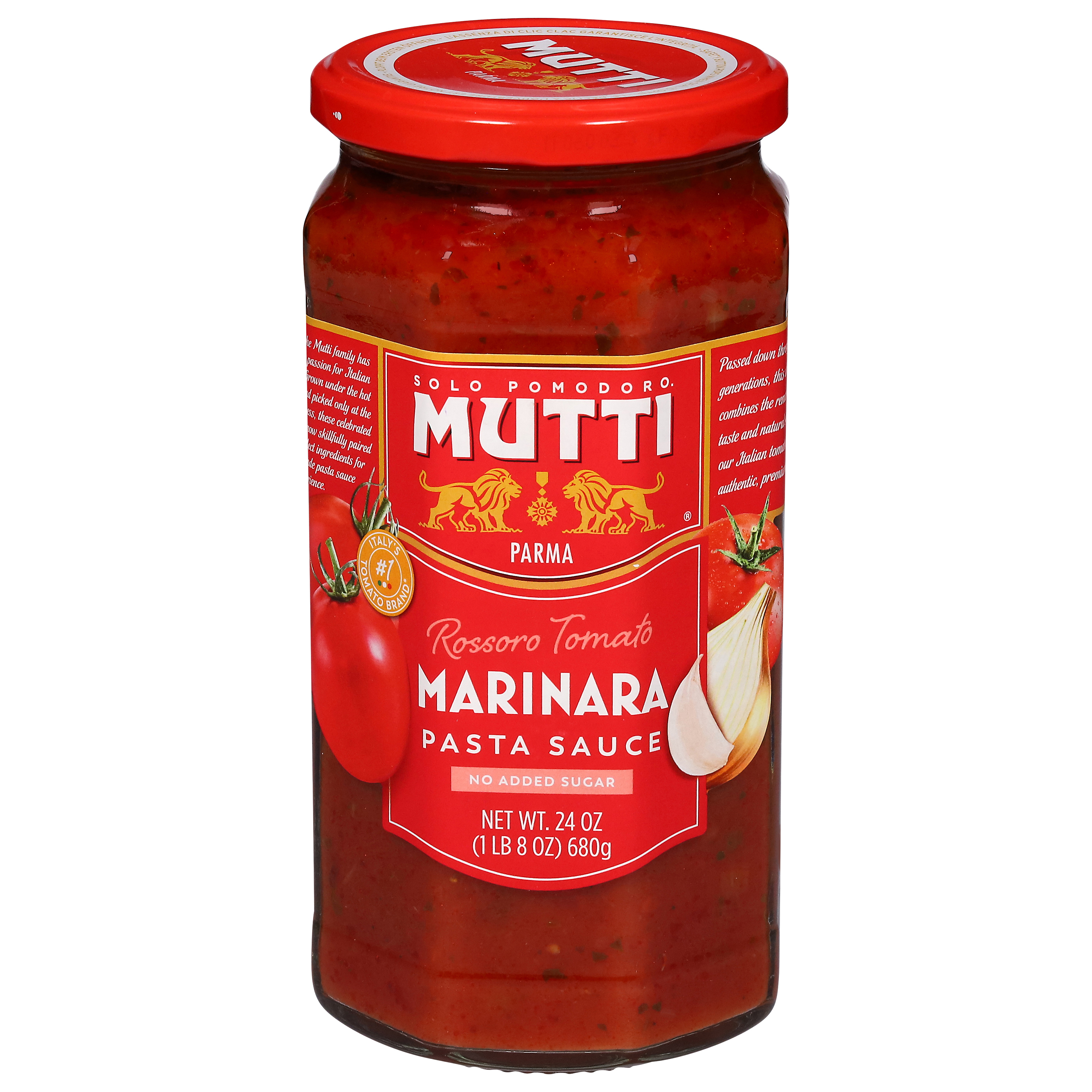 Mutti No Added Sugar Marinara Pasta Sauce