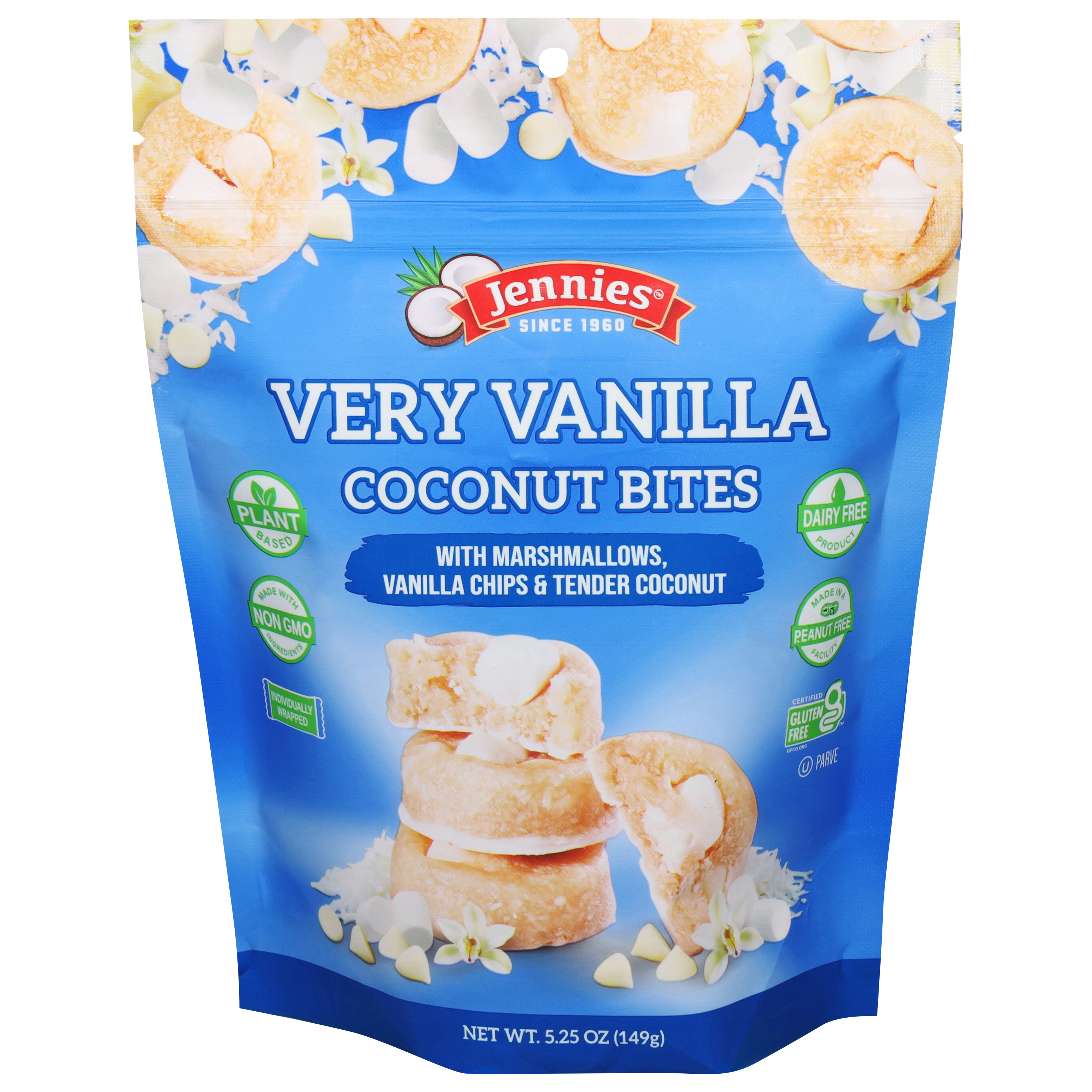 Jennies Very Vanilla Coconut Bites