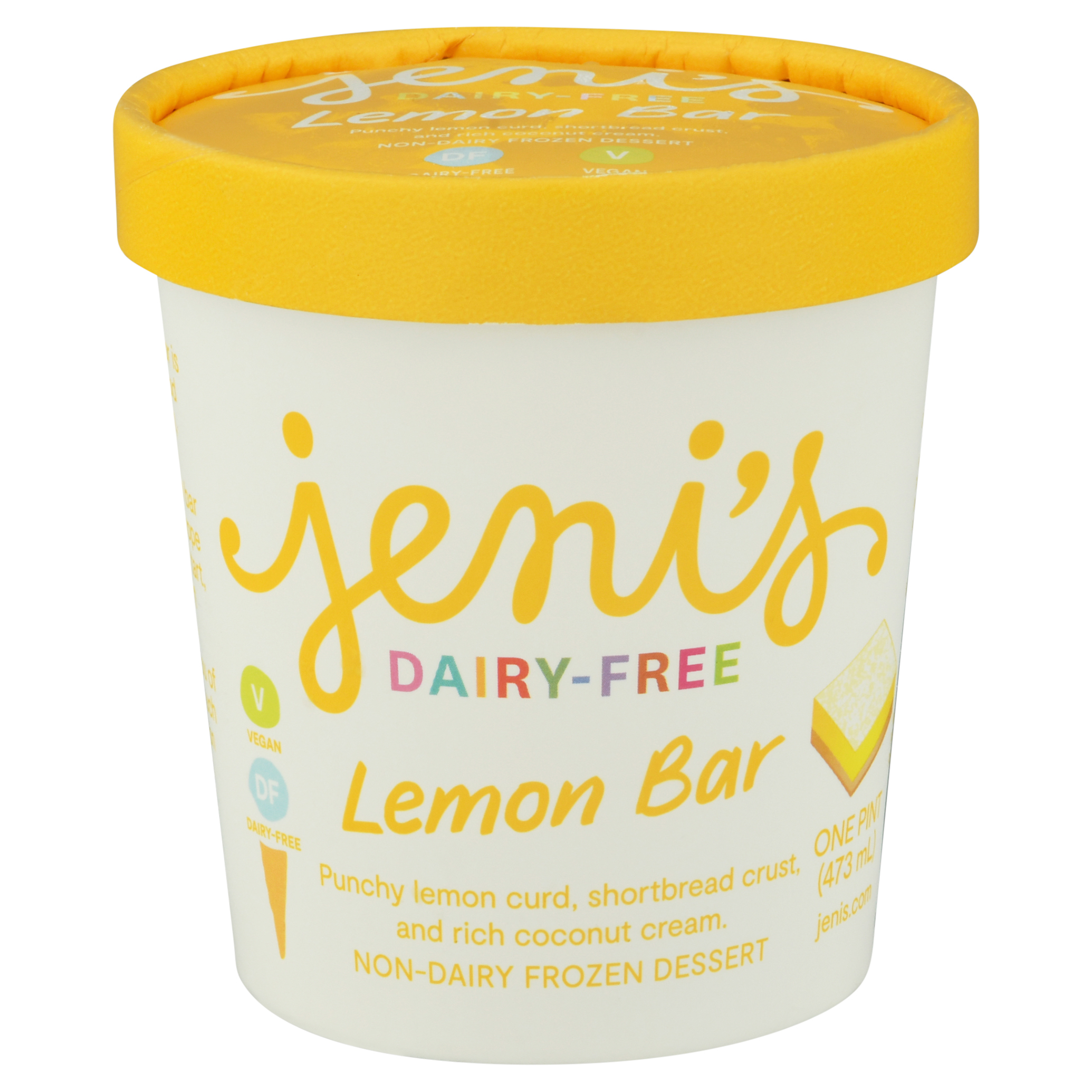 Jeni's Dairy-Free Lemon Bar Frozen Dessert