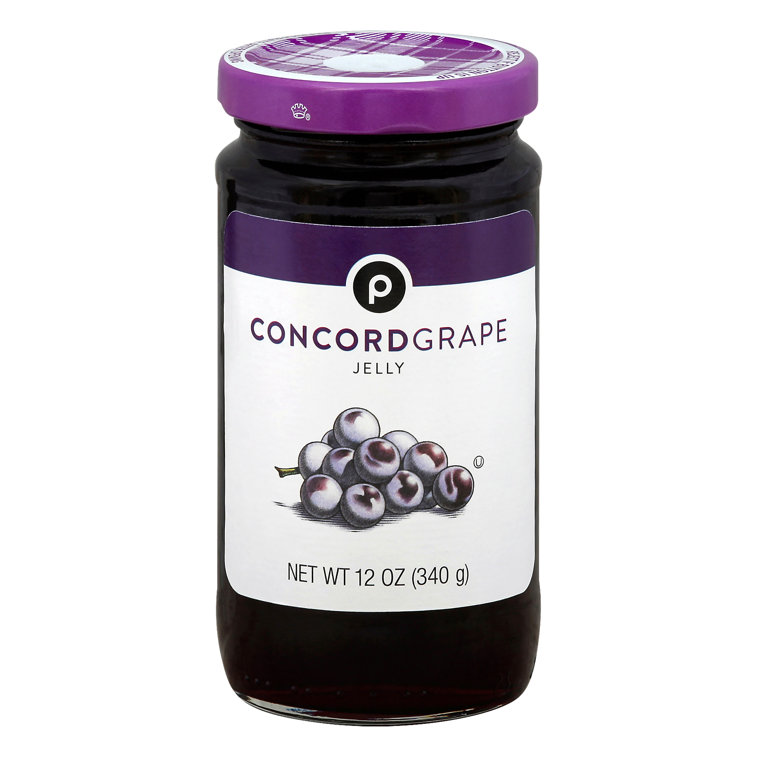Publix Concord Grape Jelly 12 oz JAR