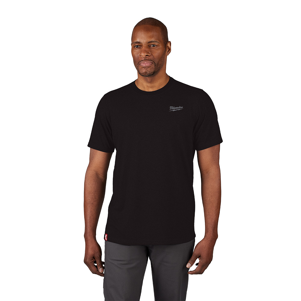 FREEFLEX Hybrid Work Tee - Short Sleeve - Black 2X
