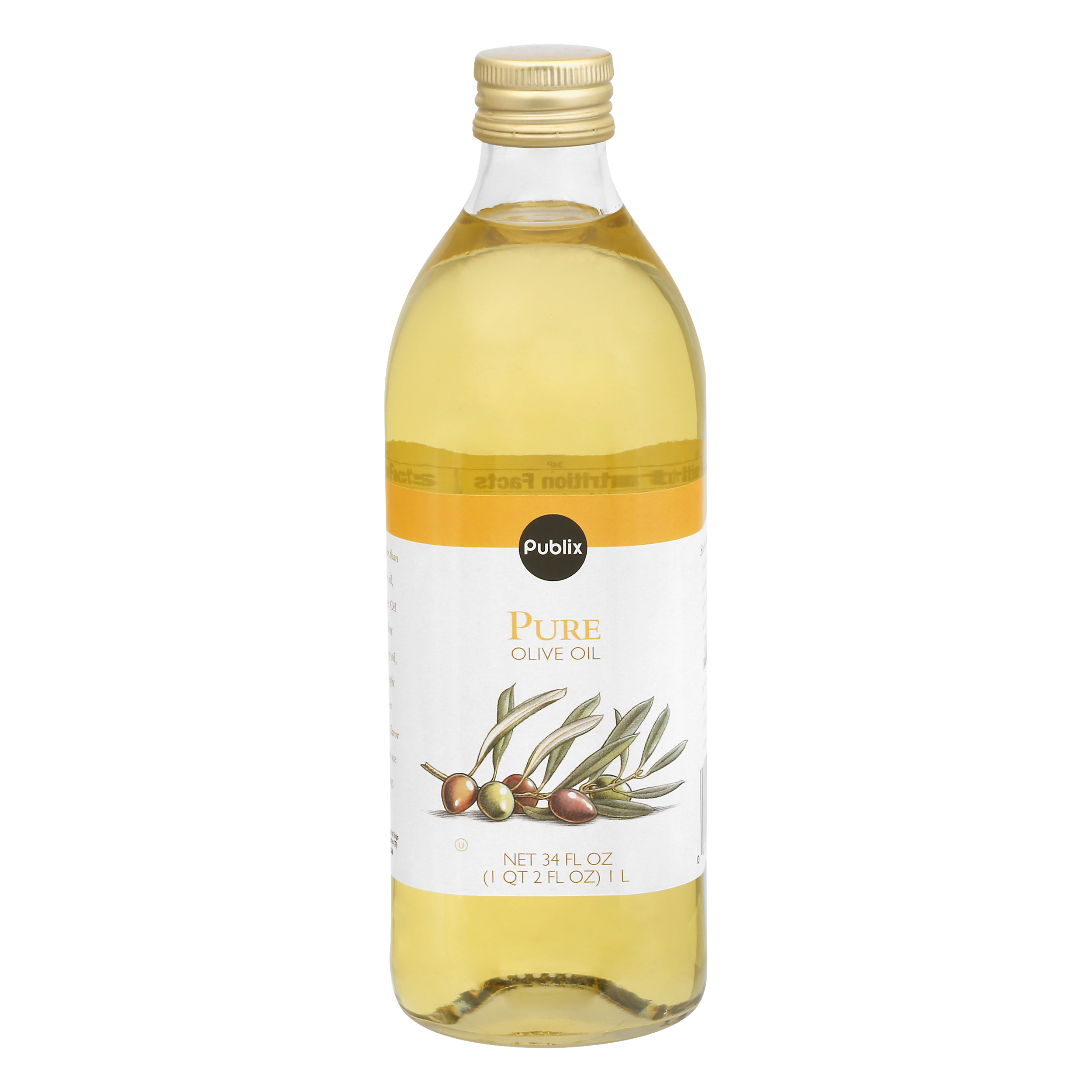 Publix Pure Olive Oil 34 oz BOTTLE