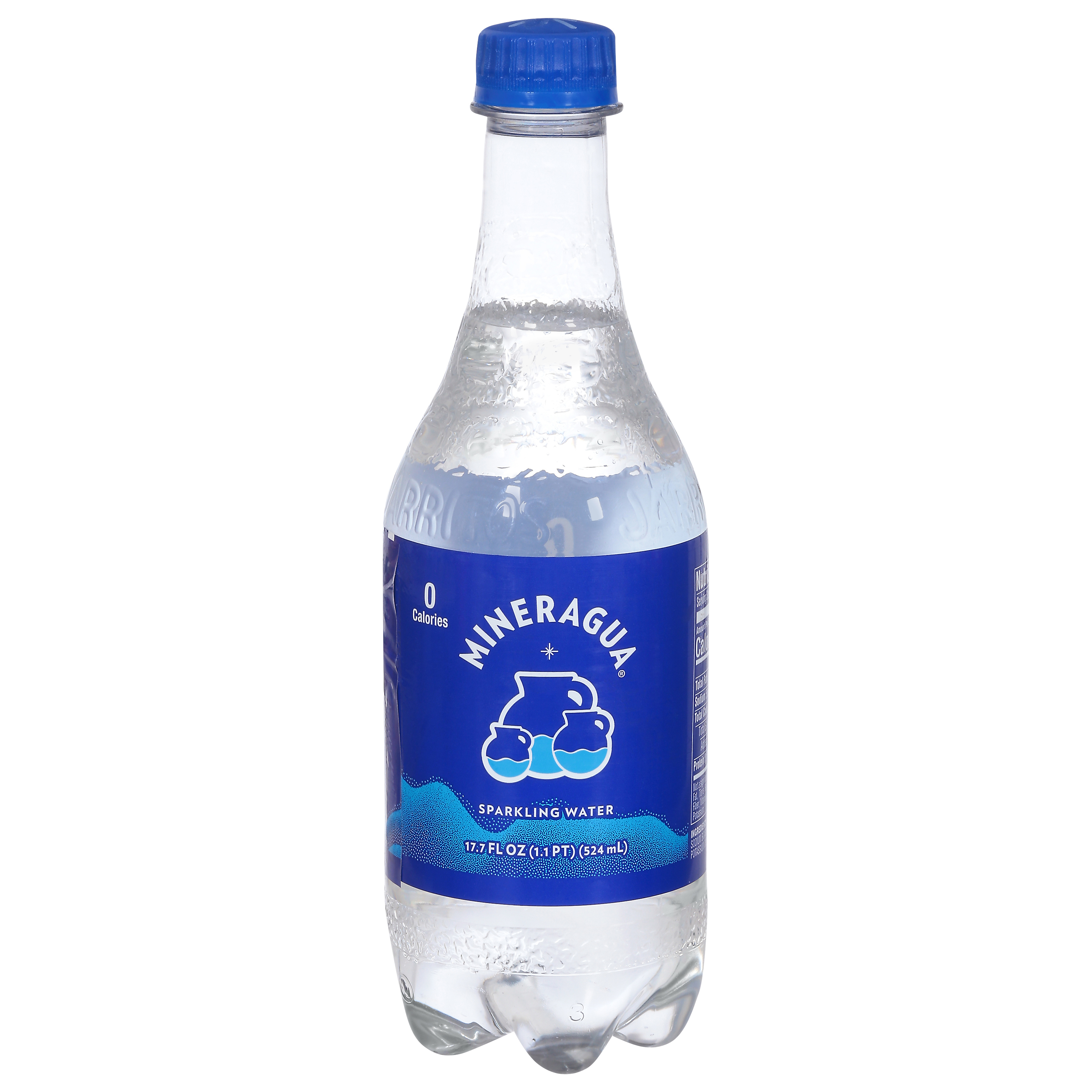 Mineragua Sparkling Water 17.7 fl oz Bottle