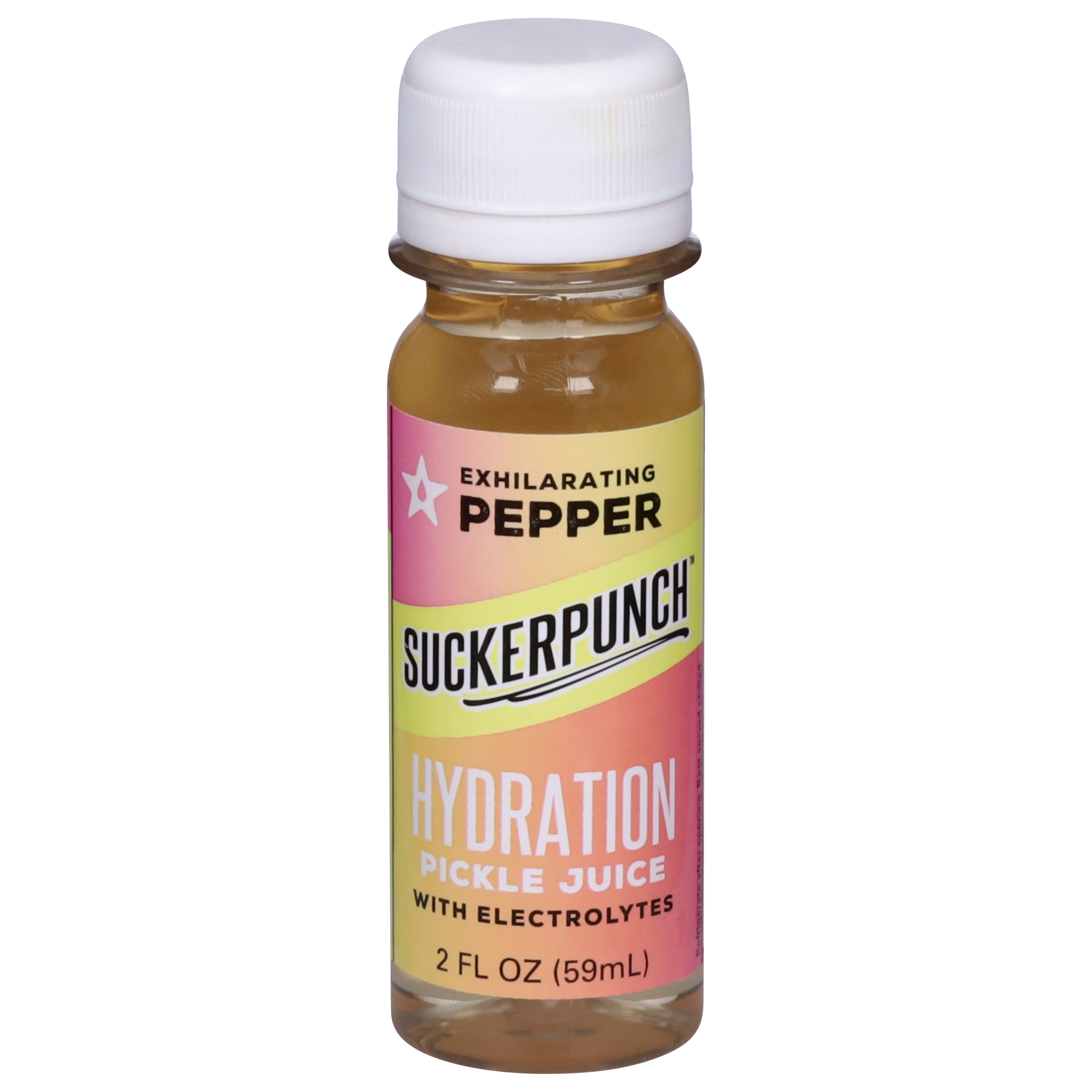 Suckerpunch Exhilarating Pepper Hydration Pickle Juice with Electrolytes