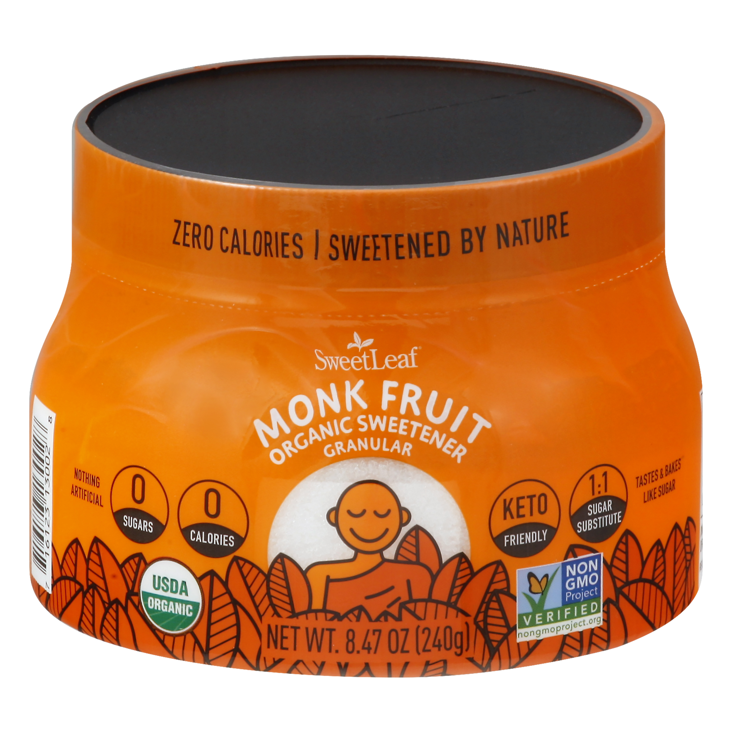 SweetLeaf Organic Granular Monk Fruit Sweetener